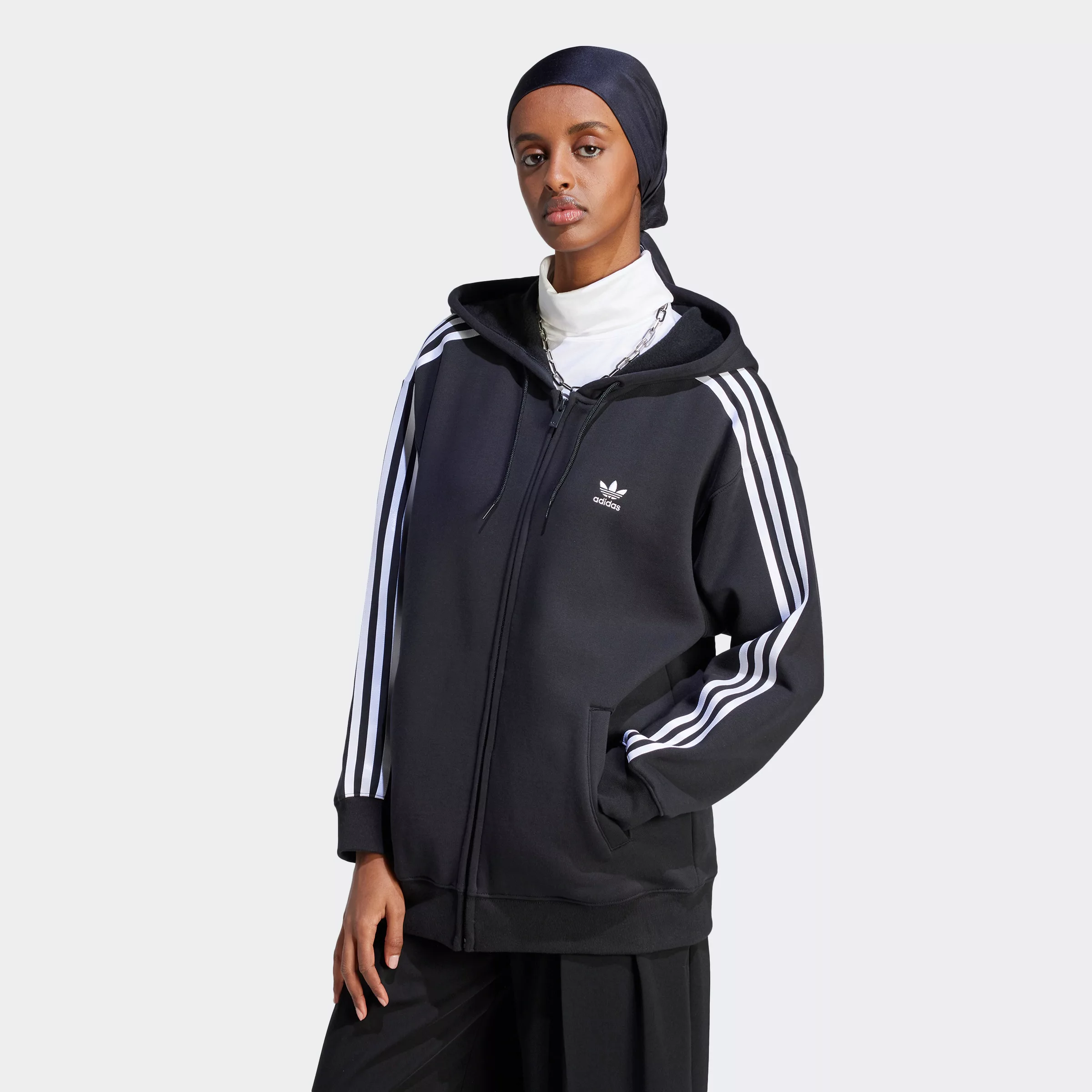 adidas Originals Kapuzensweatshirt "ADICOLOR CLASSICS 3STREIFEN KAPUZENJACK günstig online kaufen