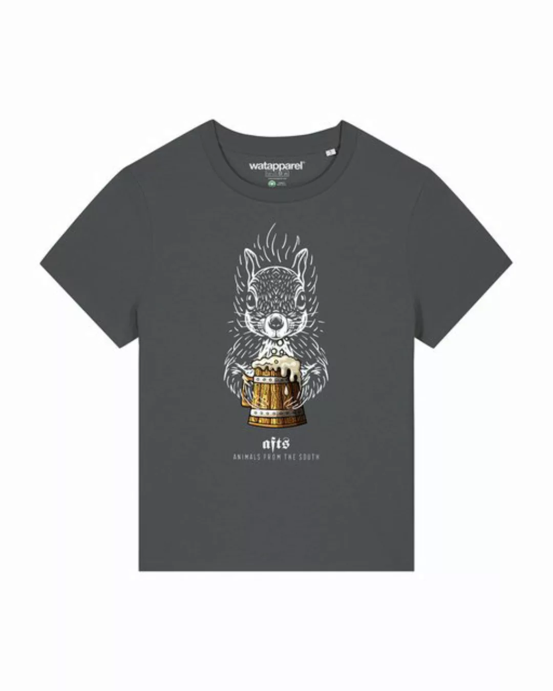 wat? Apparel T-Shirt [#afts] Eichhörnchen günstig online kaufen