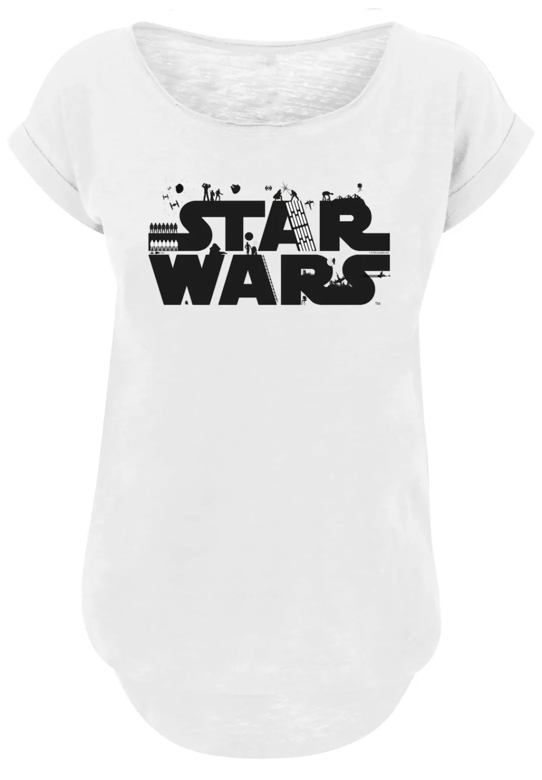 F4NT4STIC T-Shirt "Star Wars Minimalist Logo", Print günstig online kaufen