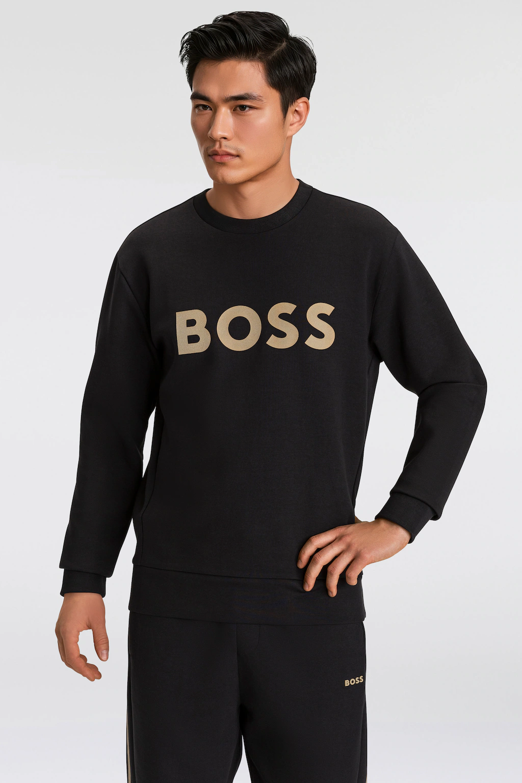 BOSS GREEN Sweatshirt "Salbo", mit Logodruck günstig online kaufen