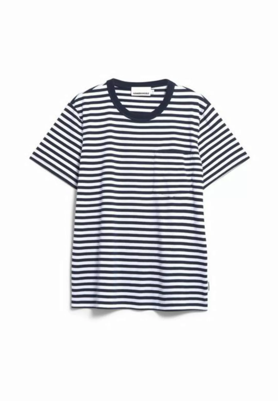 Armedangels T-Shirt MAARKOS POCKET STRIPES Herren (1-tlg) T-Shirt aus Bio-B günstig online kaufen