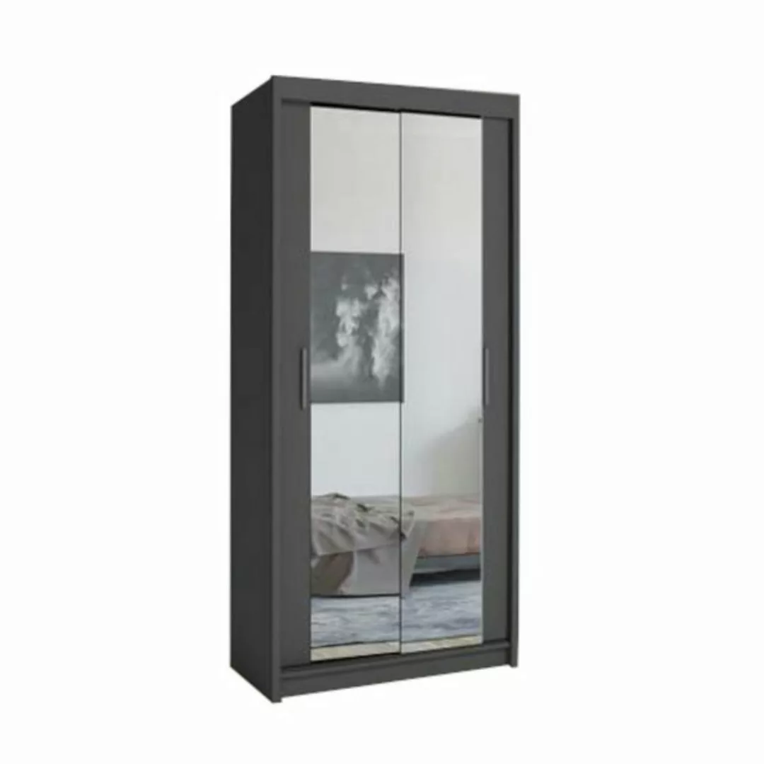 MOEBLO Kleiderschrank MINI CLASSIC (Schrank mit Schiebetüren, Garderobe mit günstig online kaufen