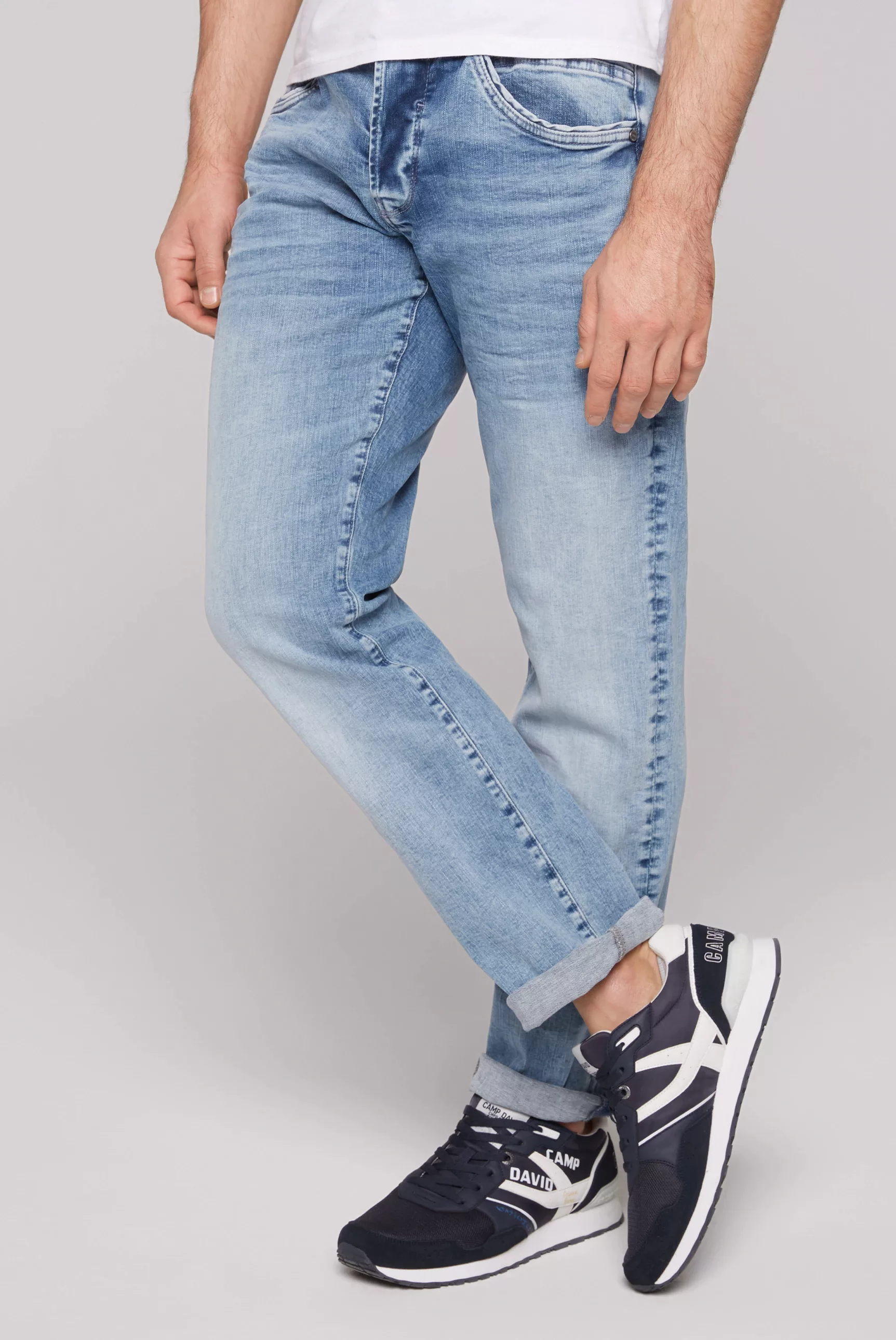 CAMP DAVID Slim-fit-Jeans, mit normaler Leibhöhe günstig online kaufen