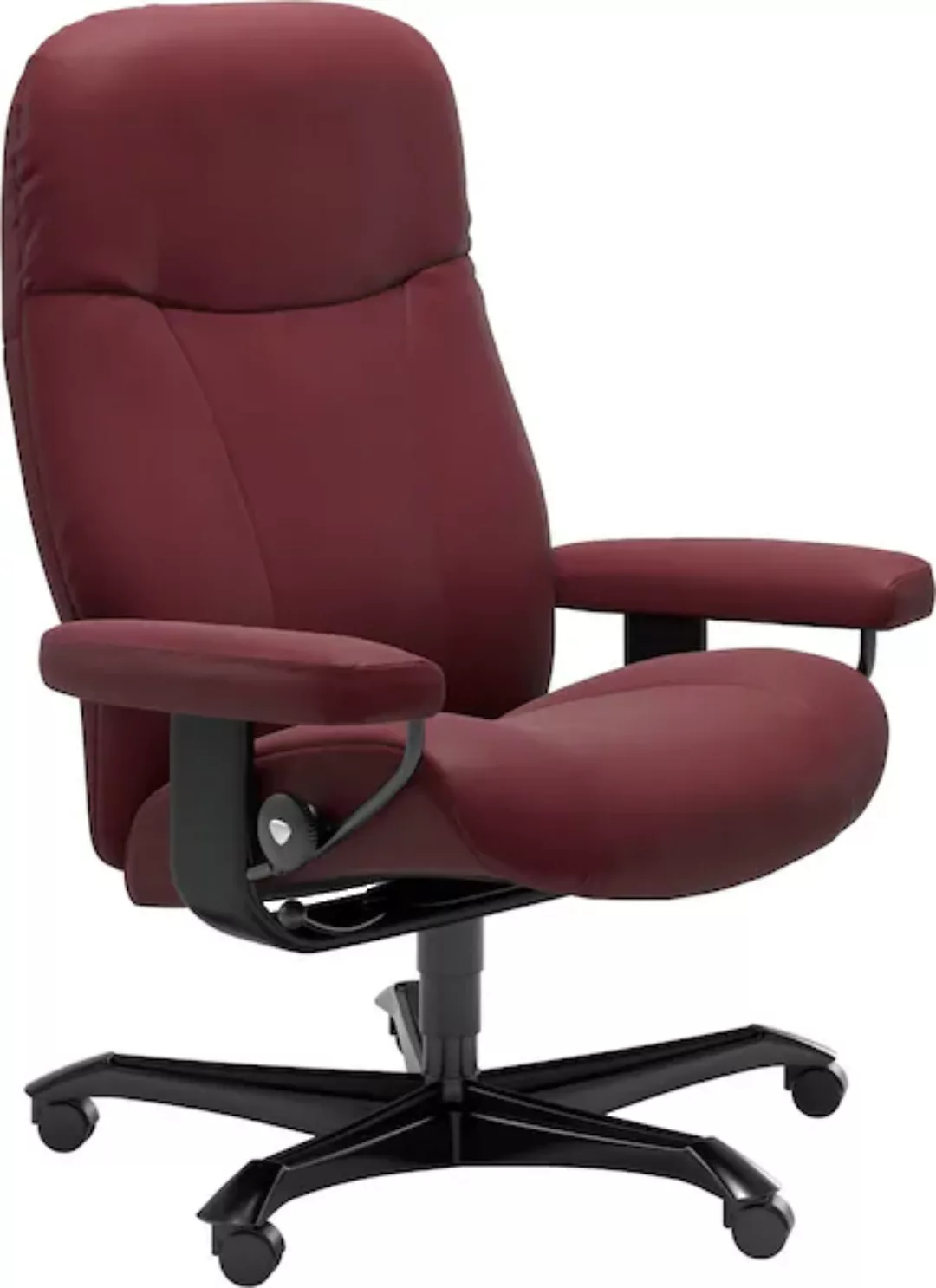 Stressless® Relaxsessel »Garda«, mit Home Office Base, Größe M, Gestell Sch günstig online kaufen