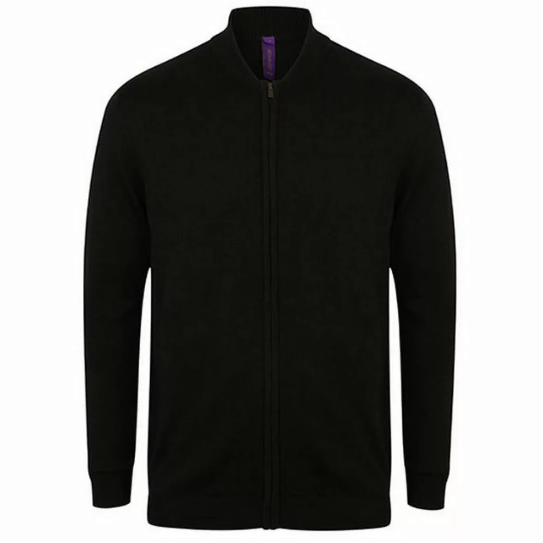 Henbury Strickjacke Unisex Zip Through Cardigan günstig online kaufen