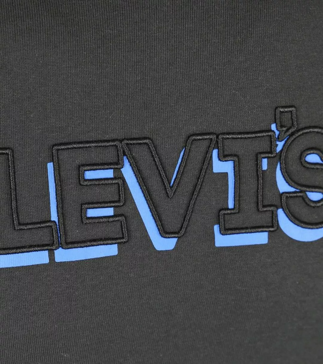 Levi's Relaxed T-Shirt Schwarz - Größe L günstig online kaufen
