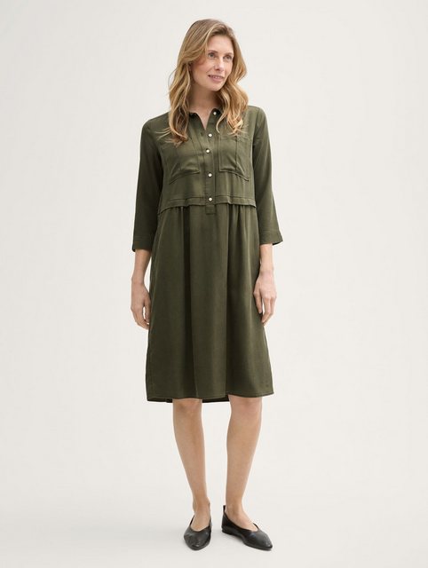 TOM TAILOR Sommerkleid Blusenkleid im Utility-Look günstig online kaufen