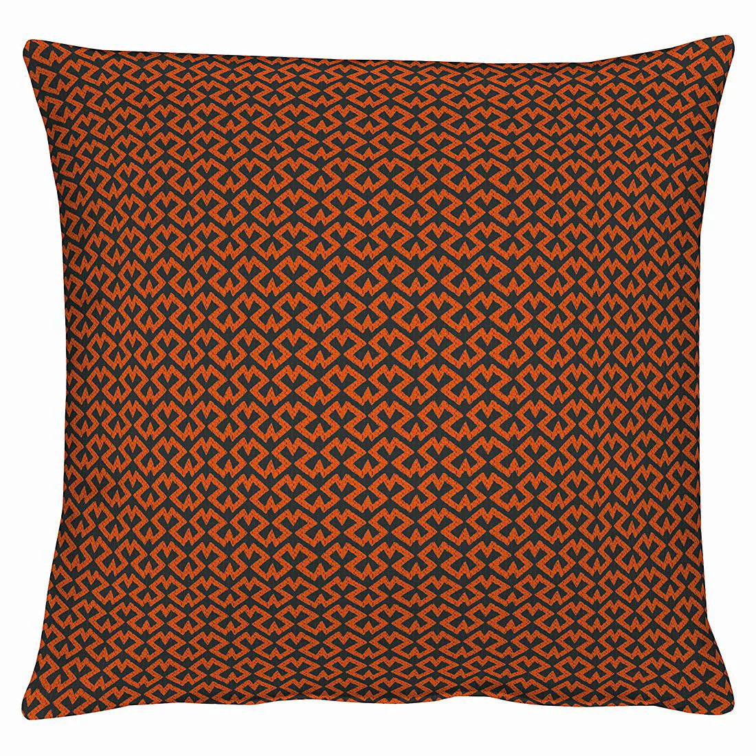 home24 Apelt Kissenbezug Pizzo Orange 49x49 cm (BxH) Modern Kunstfaser günstig online kaufen