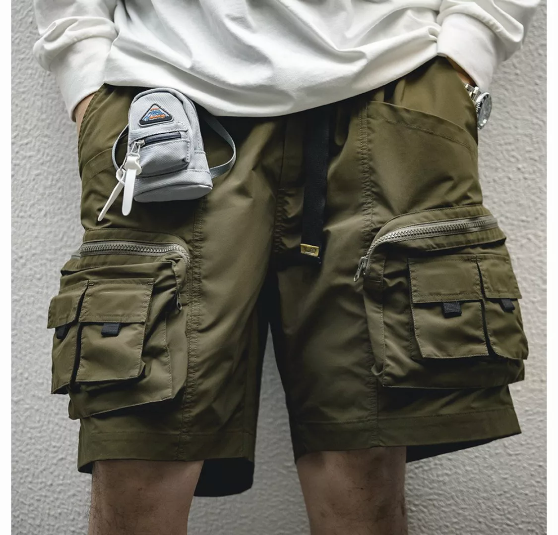 Maden Funktionsshorts Outdoor dreidimensionale Multi-Pocket Funktionshose günstig online kaufen