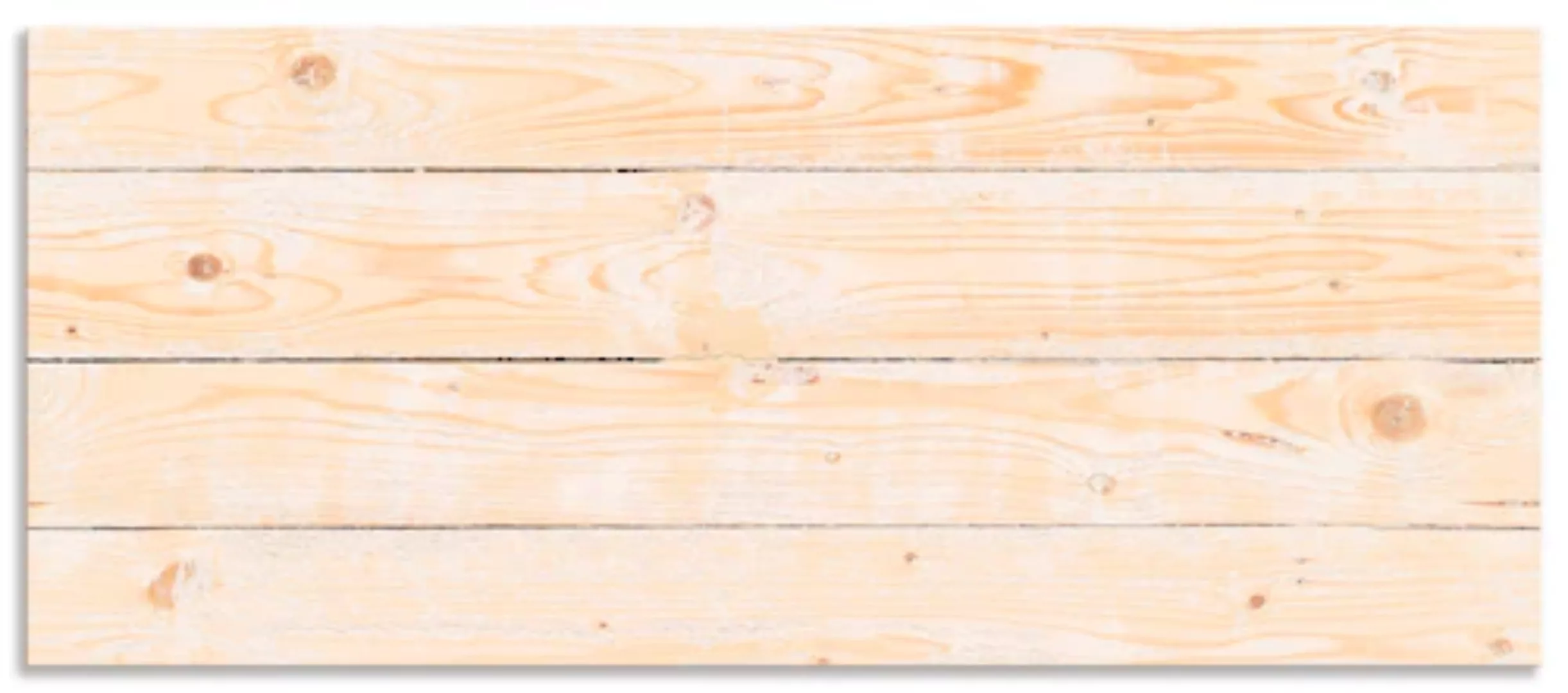 Artland Küchenrückwand »Holzstruktur«, (1 tlg.), Alu Spritzschutz mit Klebe günstig online kaufen
