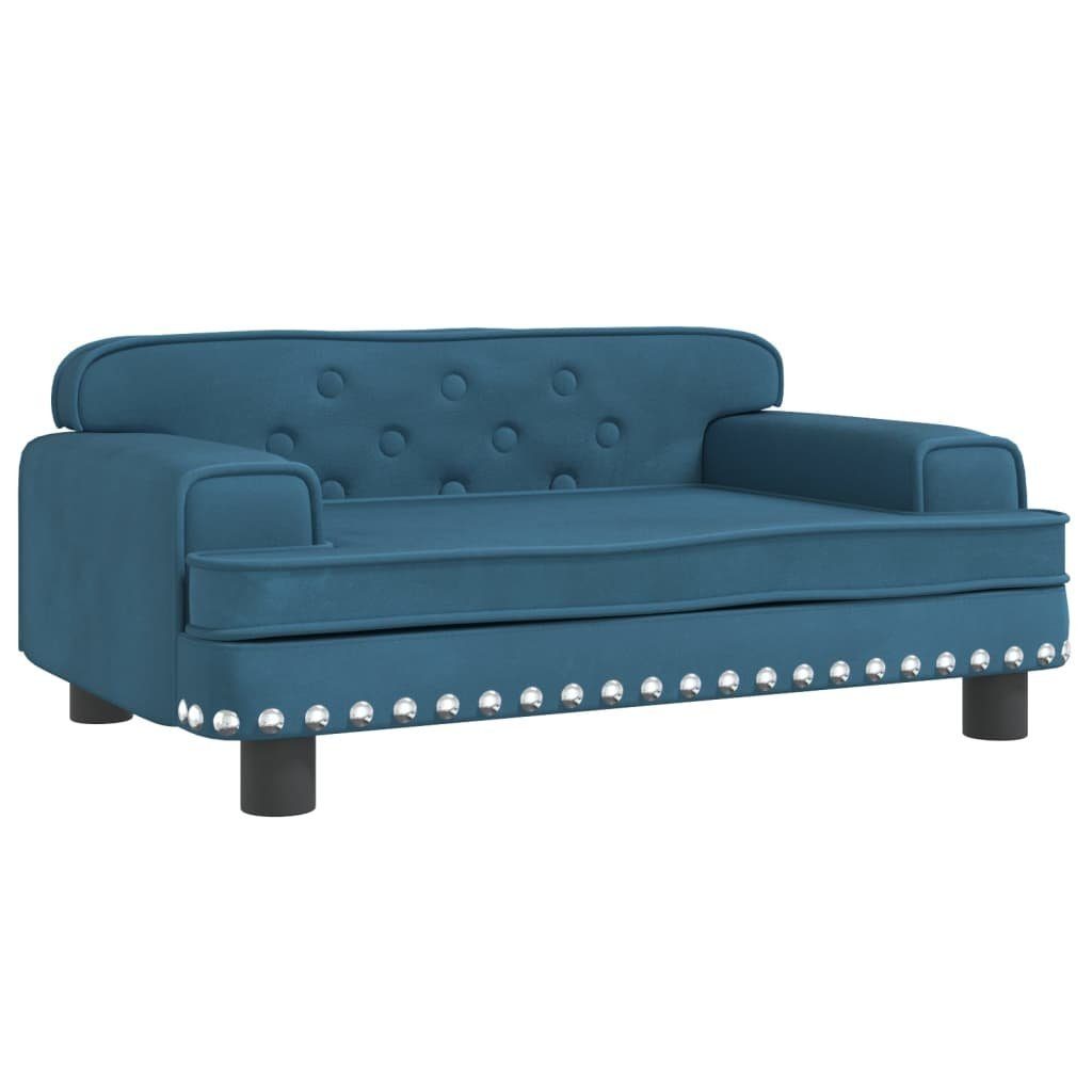 vidaXL Hundekorb Hundebett Blau 70x45x30 cm günstig online kaufen