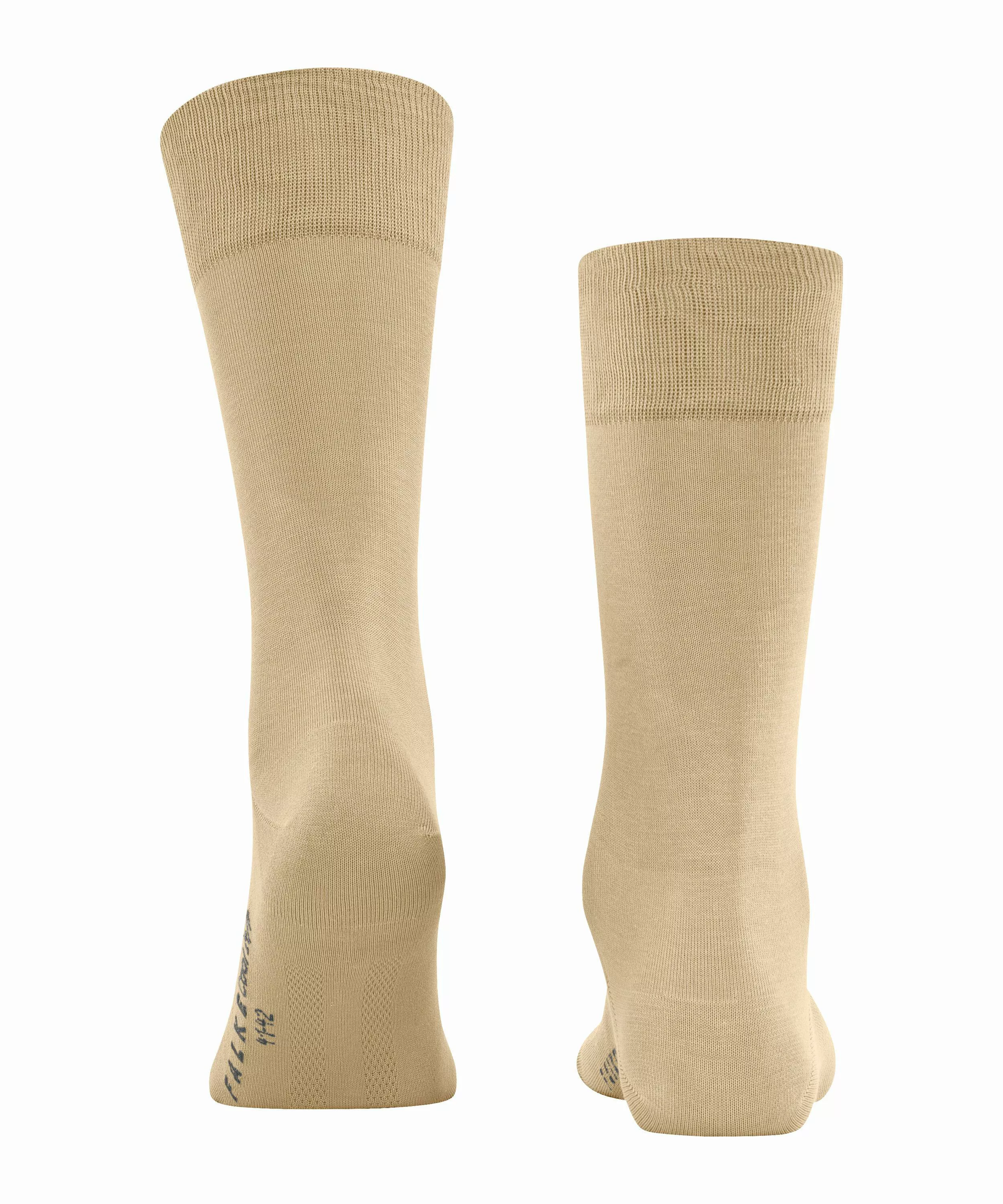 FALKE Cool 24/7 Herren Socken, 43-44, Beige, Uni, Baumwolle, 13230-406505 günstig online kaufen