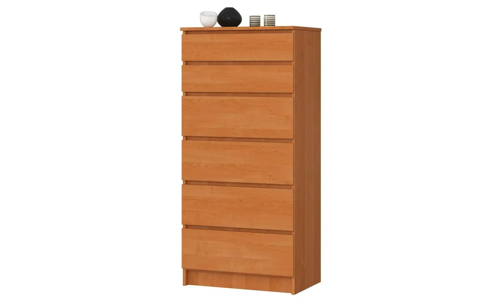 Kommode mit 6 Schubladen Kaia ¦ braun ¦ Maße (cm): B: 60 H: 130 Kommoden & günstig online kaufen