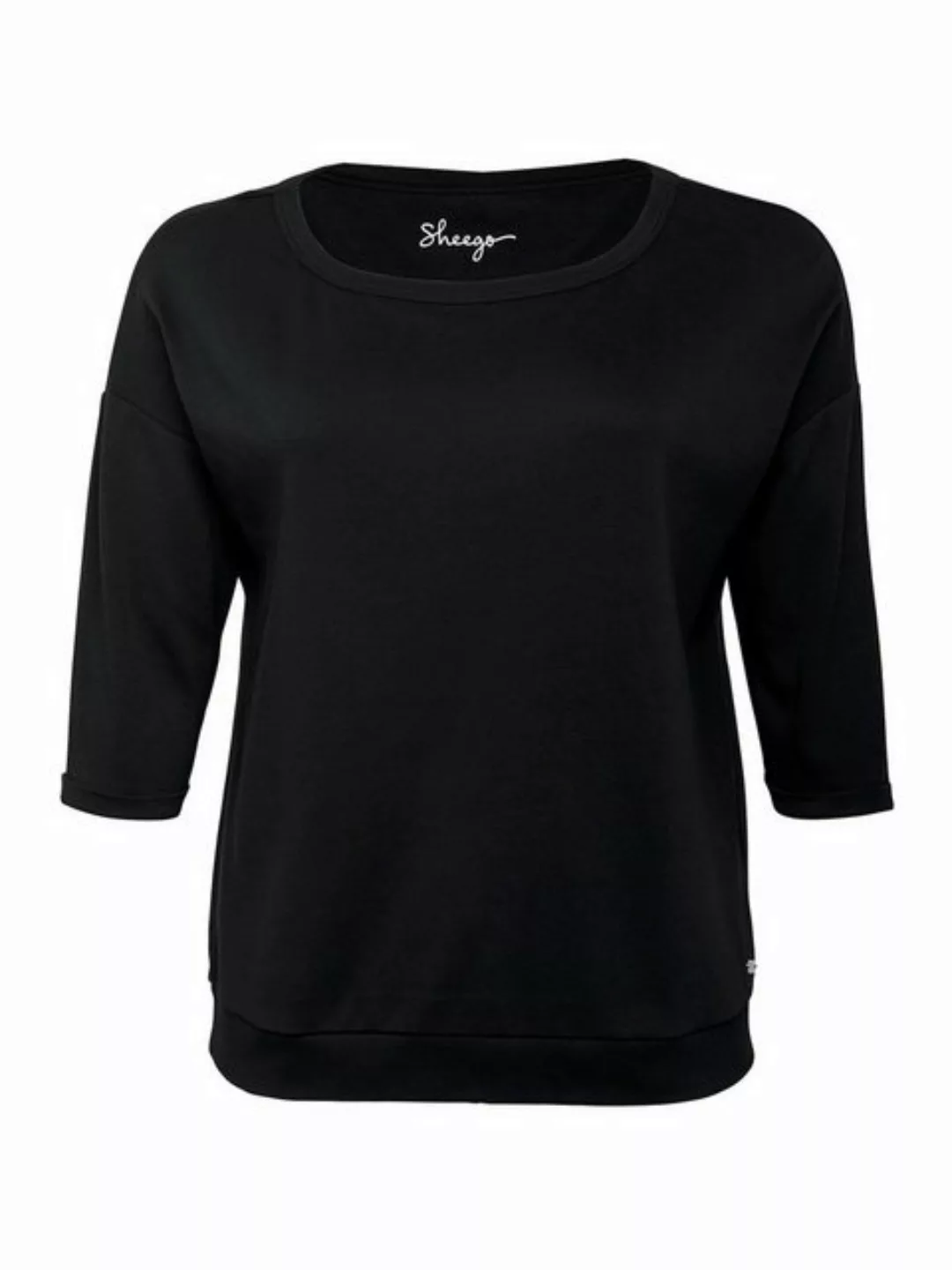 Sheego Sweatshirt "Große Größen", mit 3/4-Arm und Rundhalsausschnitt günstig online kaufen