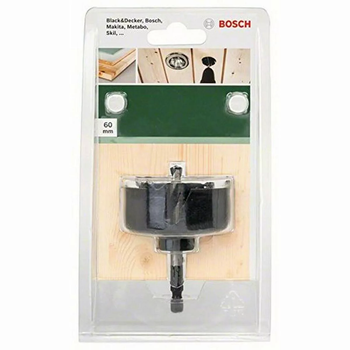 Kronenbohr-/fräsmaschine Bosch 2609256d06 Ø 60 Mm (restauriert B) günstig online kaufen