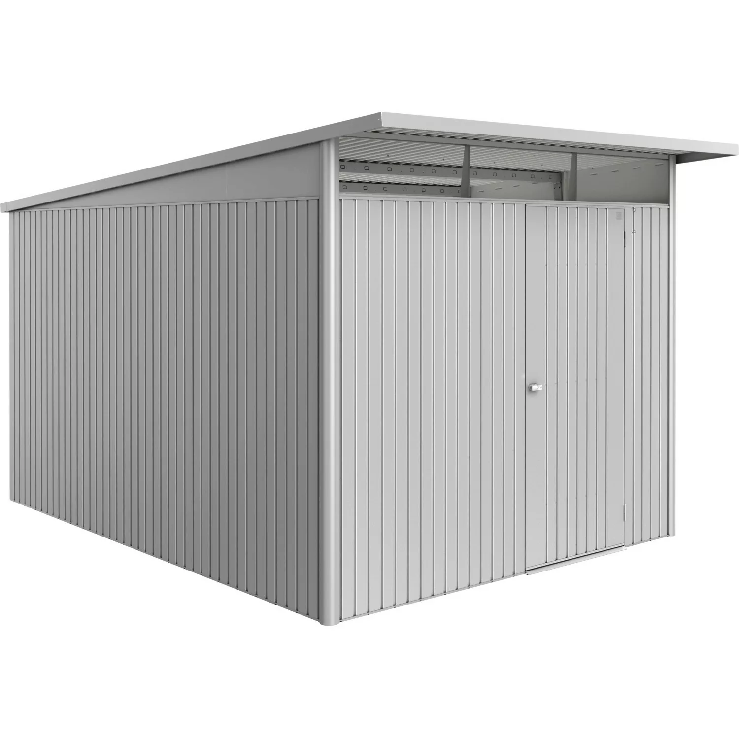 Biohort Gerätehaus Avantgarde Eco Standardtür 209 x 252 x 332 cm Silber-Met günstig online kaufen