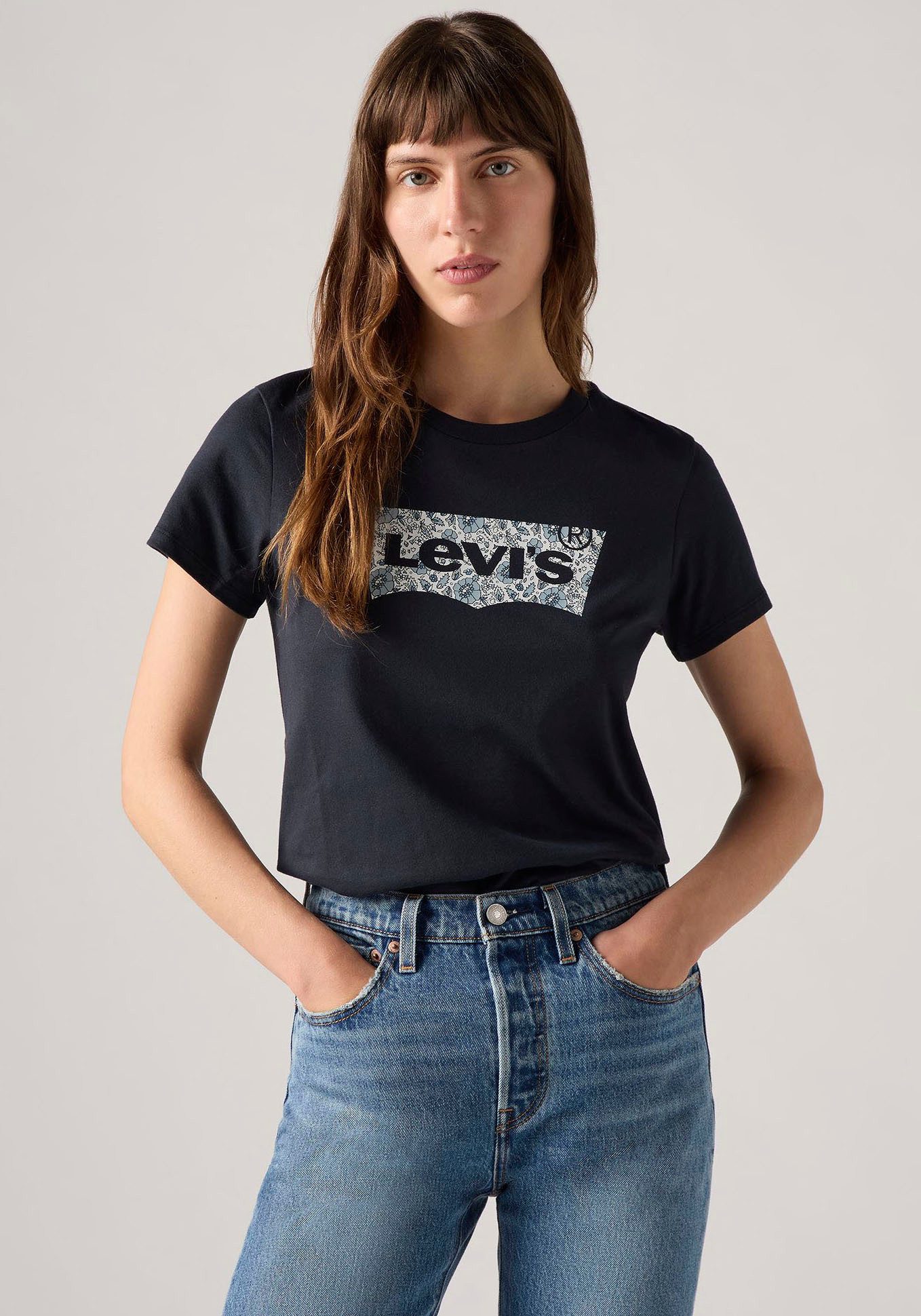Levis  T-Shirts & Poloshirts 17369 2946 - PERFECT TEE-CARNATION BW FILL LC günstig online kaufen