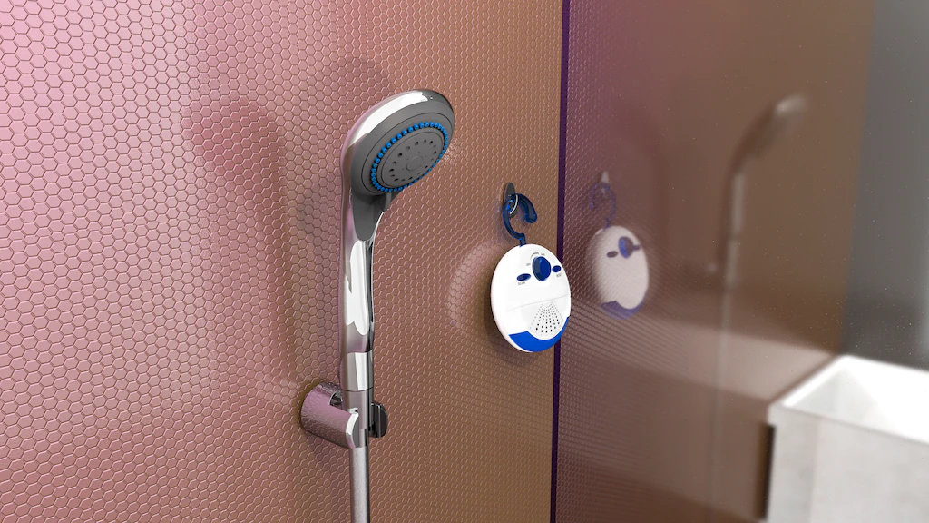 Schütte Handbrause-Set Shower & Swing mit Duschradio Chrom günstig online kaufen