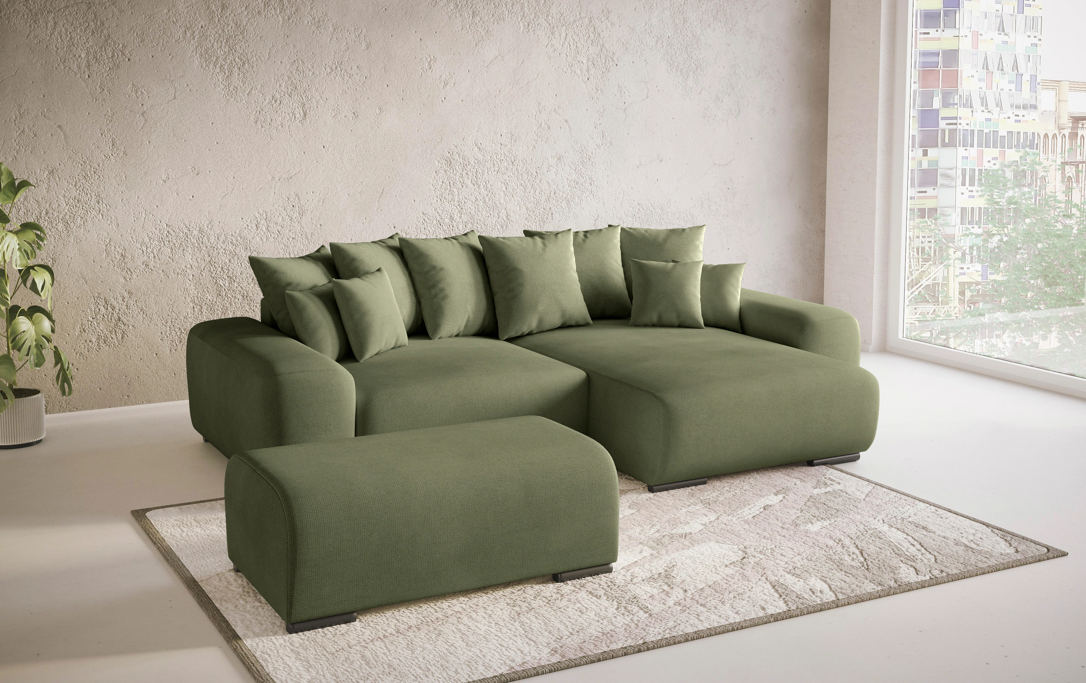 Mr. Couch Hockerbank "Sundance", Mit DuraSpring-Taschenfederkern bis 140 kg günstig online kaufen