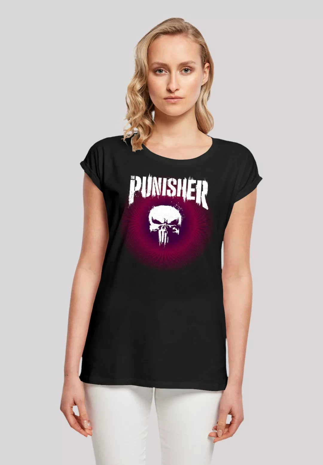 F4NT4STIC T-Shirt "Marvel Punisher Psychedelic Warface" günstig online kaufen