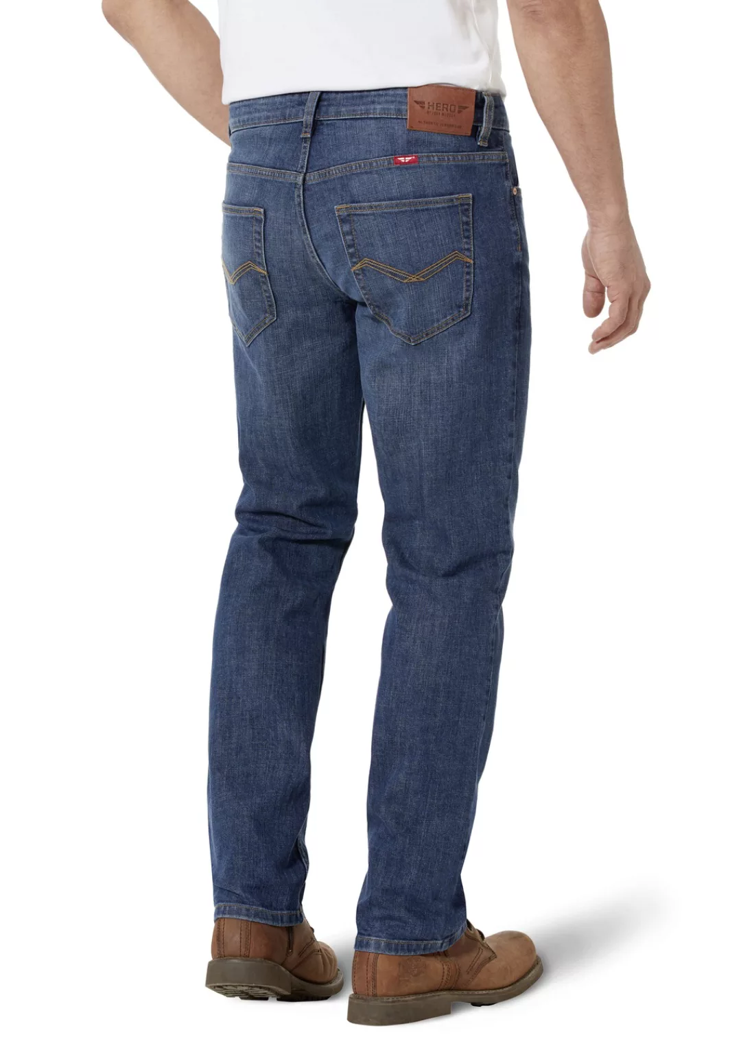 HERO by John Medoox 5-Pocket-Jeans "Denver Regular Straight Stretch", Strai günstig online kaufen