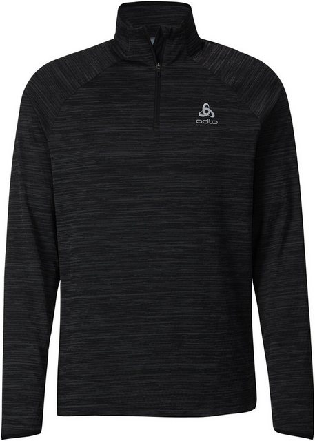 Odlo Rollkragenpullover Mid layer 1/2 zip STEAM BLACK MELANGE günstig online kaufen