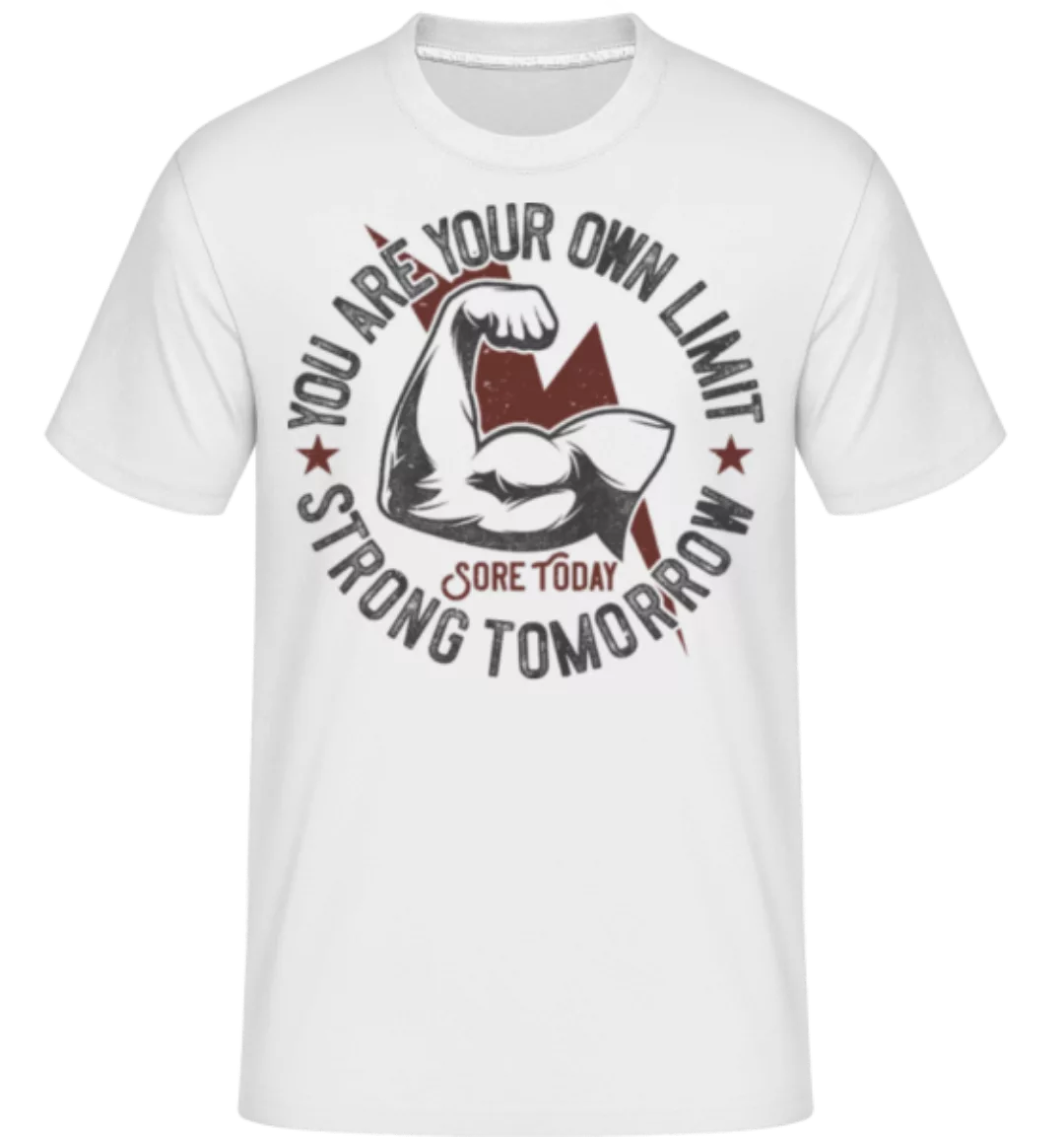 You Are Your Own Limit · Shirtinator Männer T-Shirt günstig online kaufen