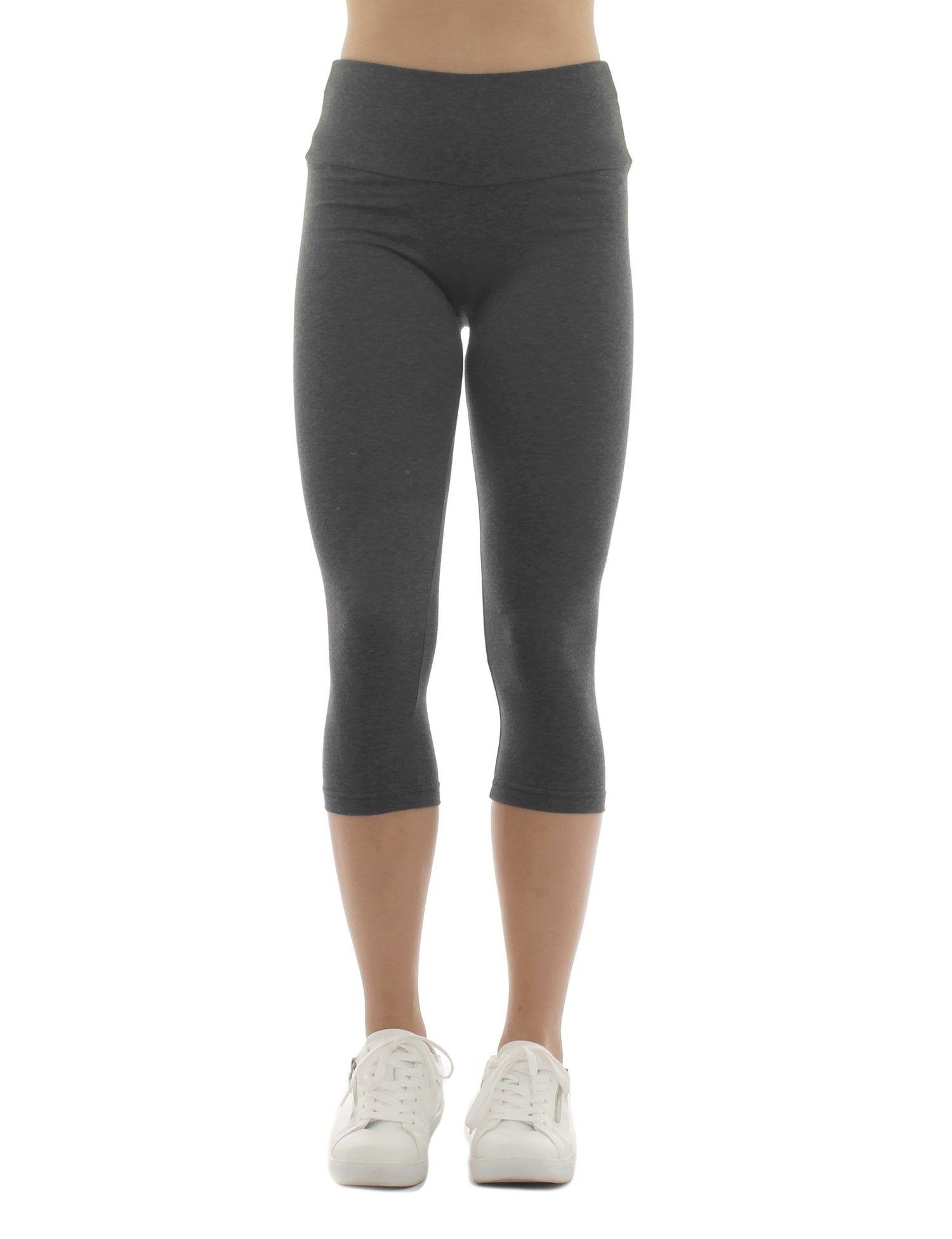 F&K-Mode Caprileggings Damen Capri 3/4 Leggings günstig online kaufen