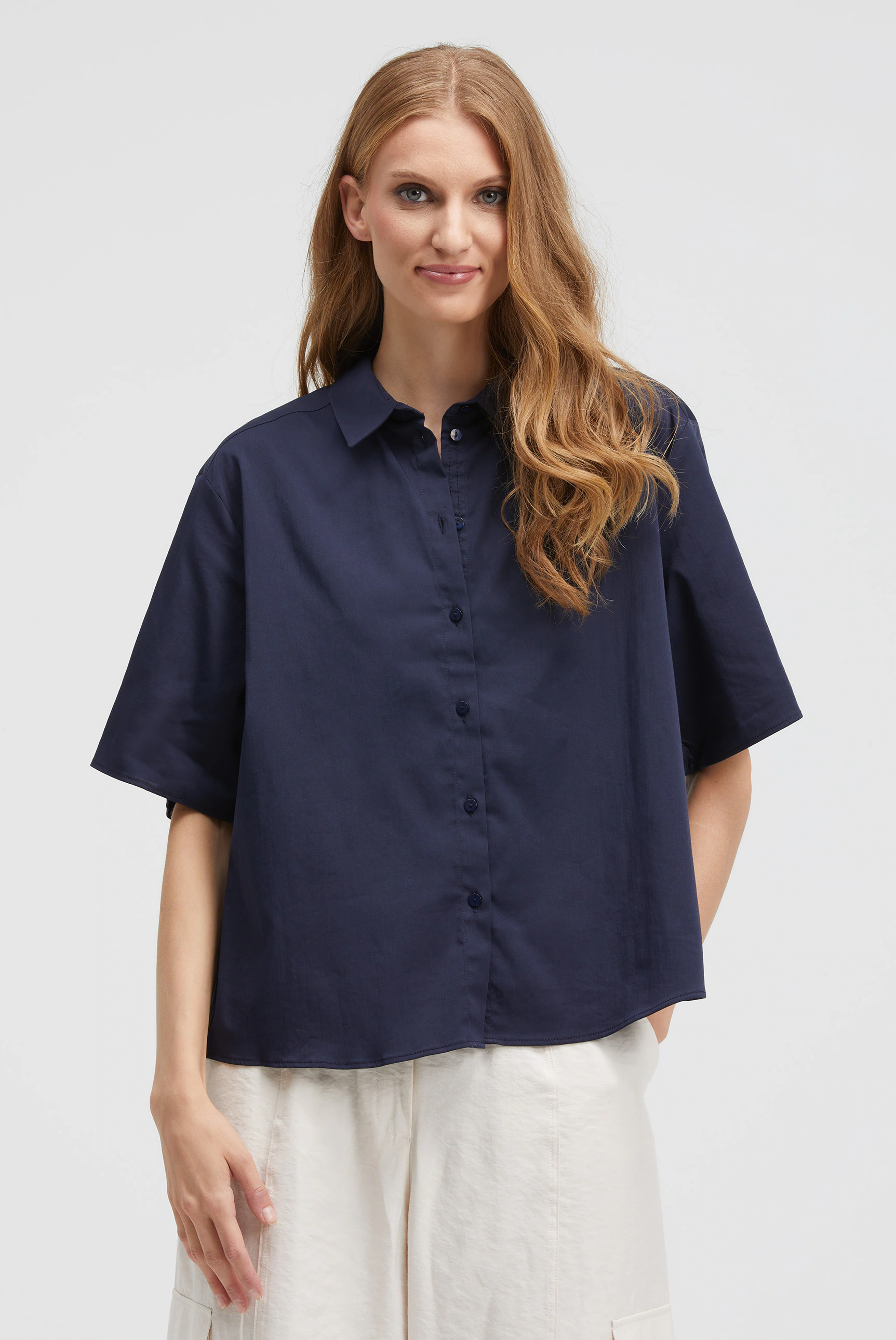 Smith & Soul Kurzarmbluse, mit Rückenpasse günstig online kaufen