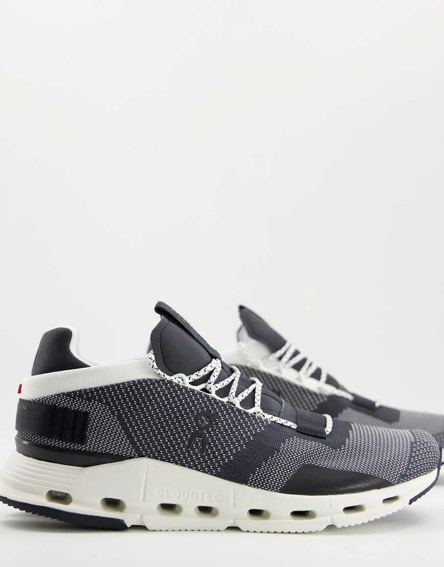 On Running – Cloudnova – Sneaker in Schwarz und Weiß günstig online kaufen