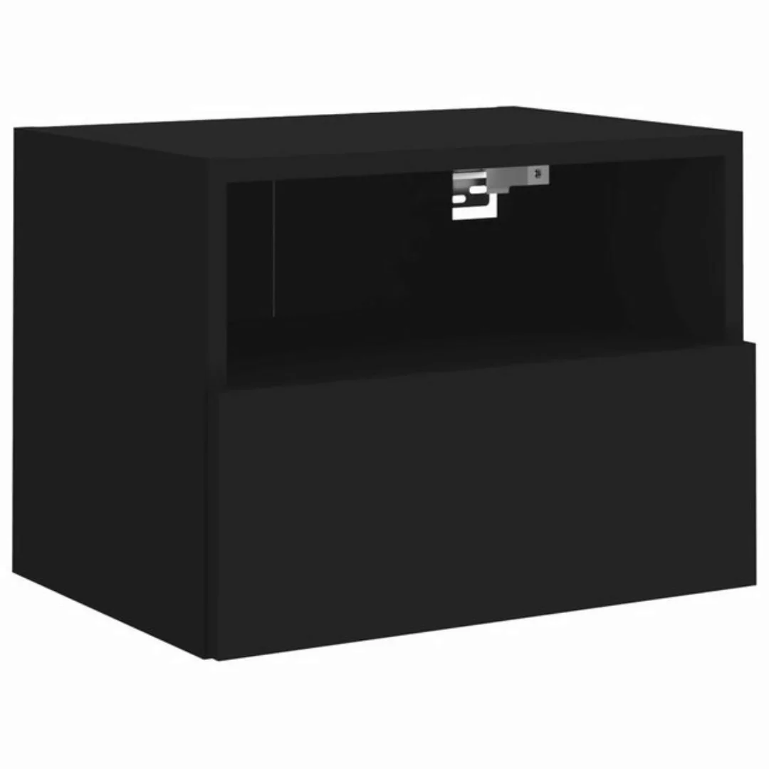 vidaXL Hängeschrank Wandschrank Schwarz 40x30x30 cm Spanplatte Hängeschrank günstig online kaufen