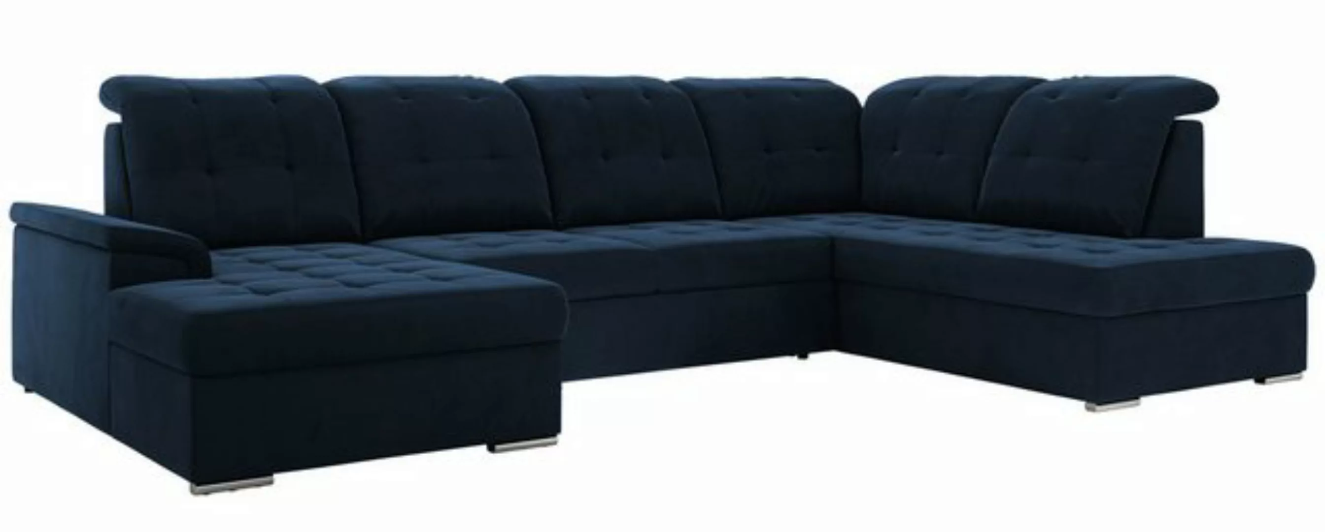 MKS MÖBEL Ecksofa MADRITO U, set, Sofa U-form, mit Schlaffunktion und Bettk günstig online kaufen