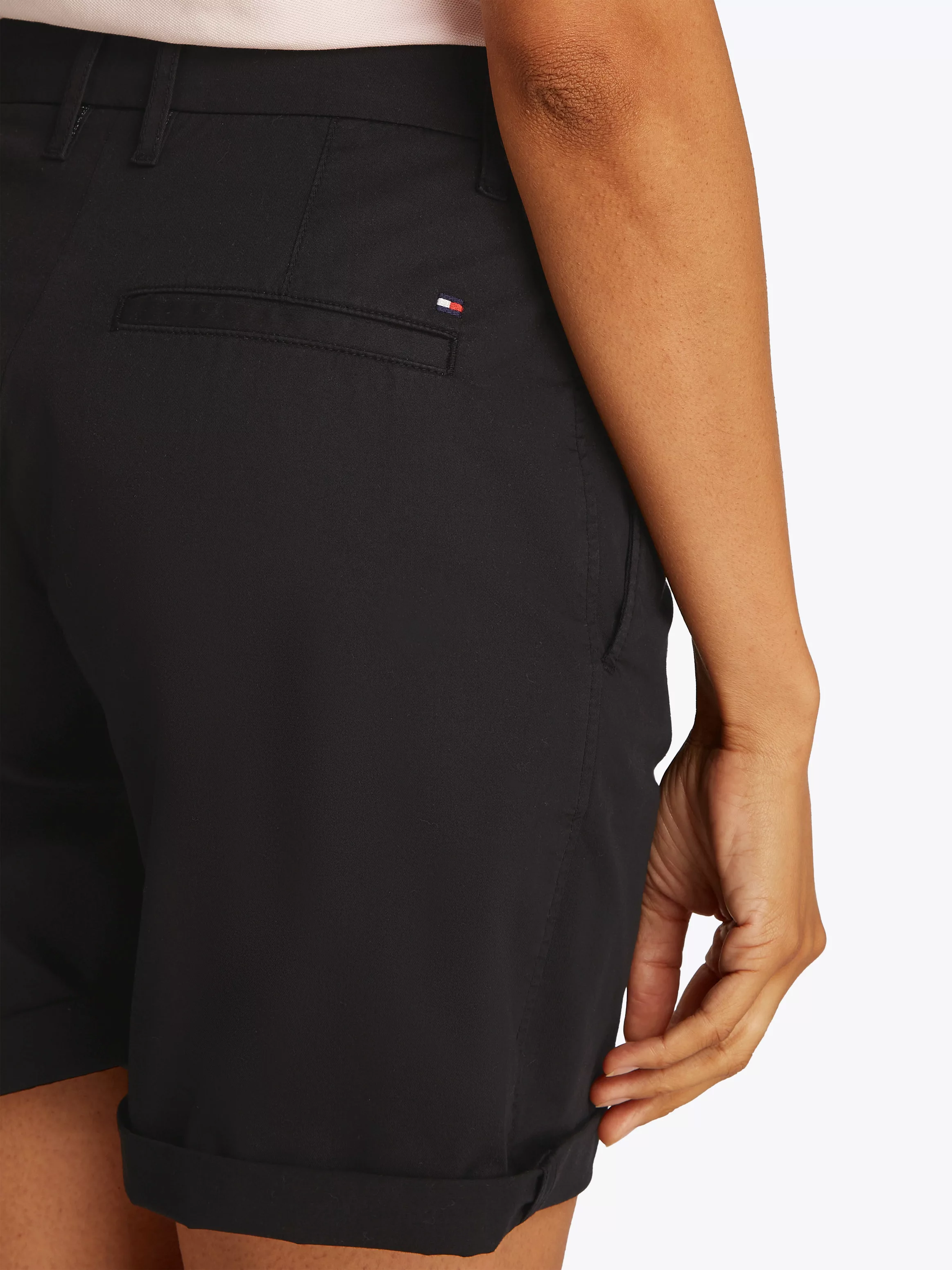 Tommy Hilfiger Chinoshorts "CO BLEND GMD CHINO SHORT", mit Umschlagsaum günstig online kaufen