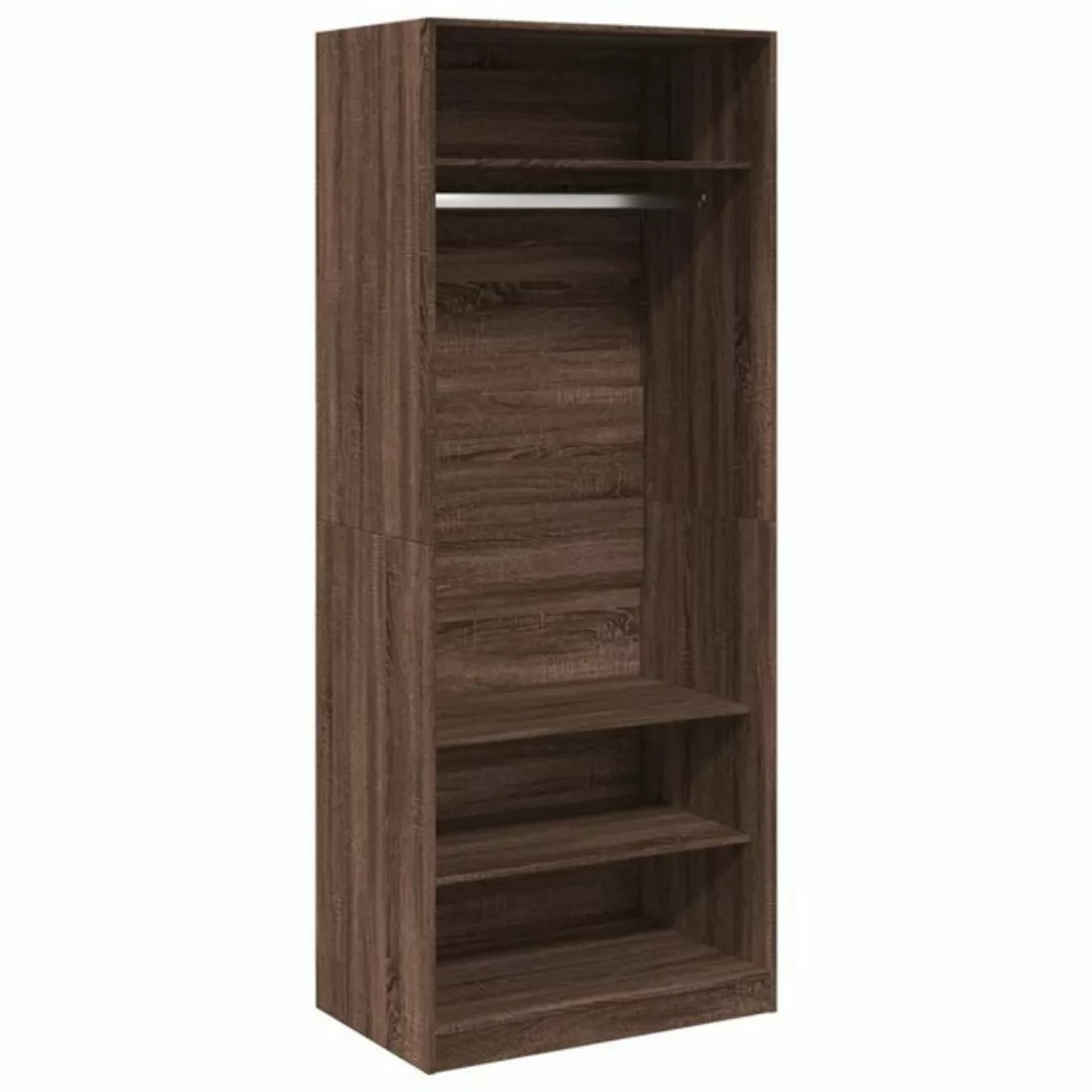 vidaXL Schrankmodule Kleiderschrank Braun Eichen-Optik 80x50x200 cm Holzwer günstig online kaufen