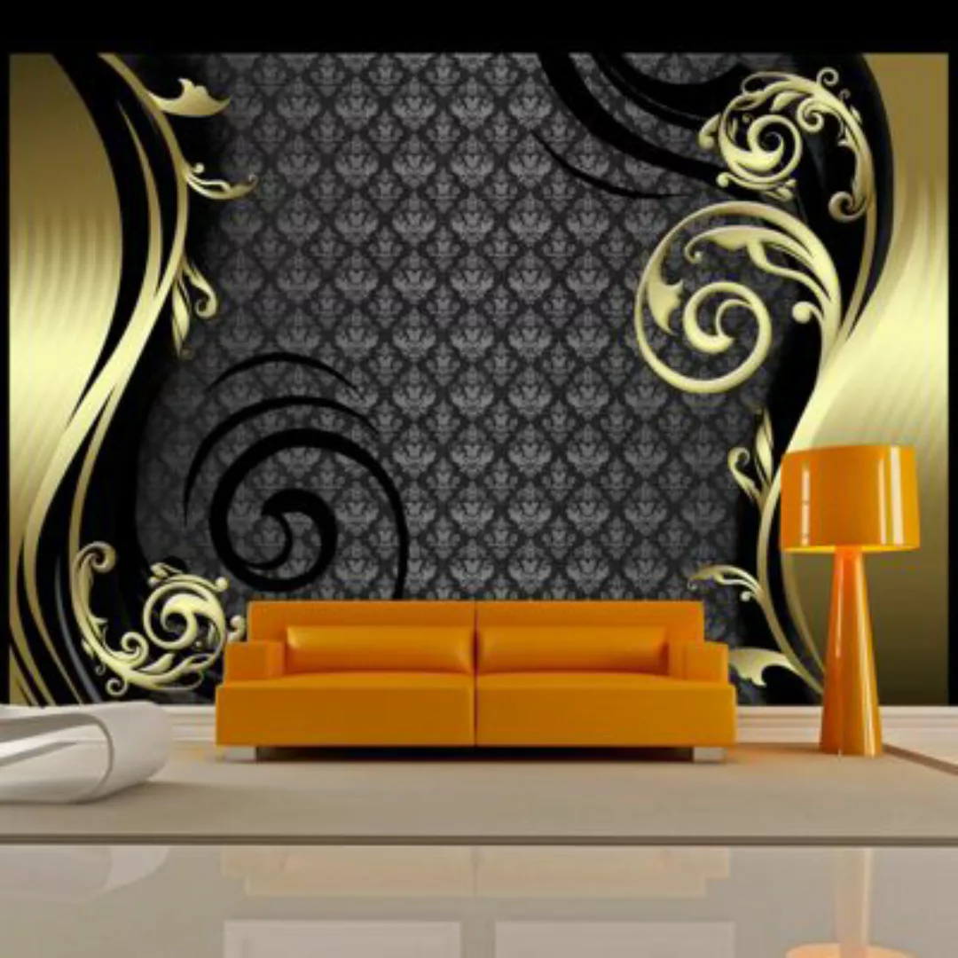 artgeist Fototapete Golden curtain mehrfarbig Gr. 300 x 210 günstig online kaufen