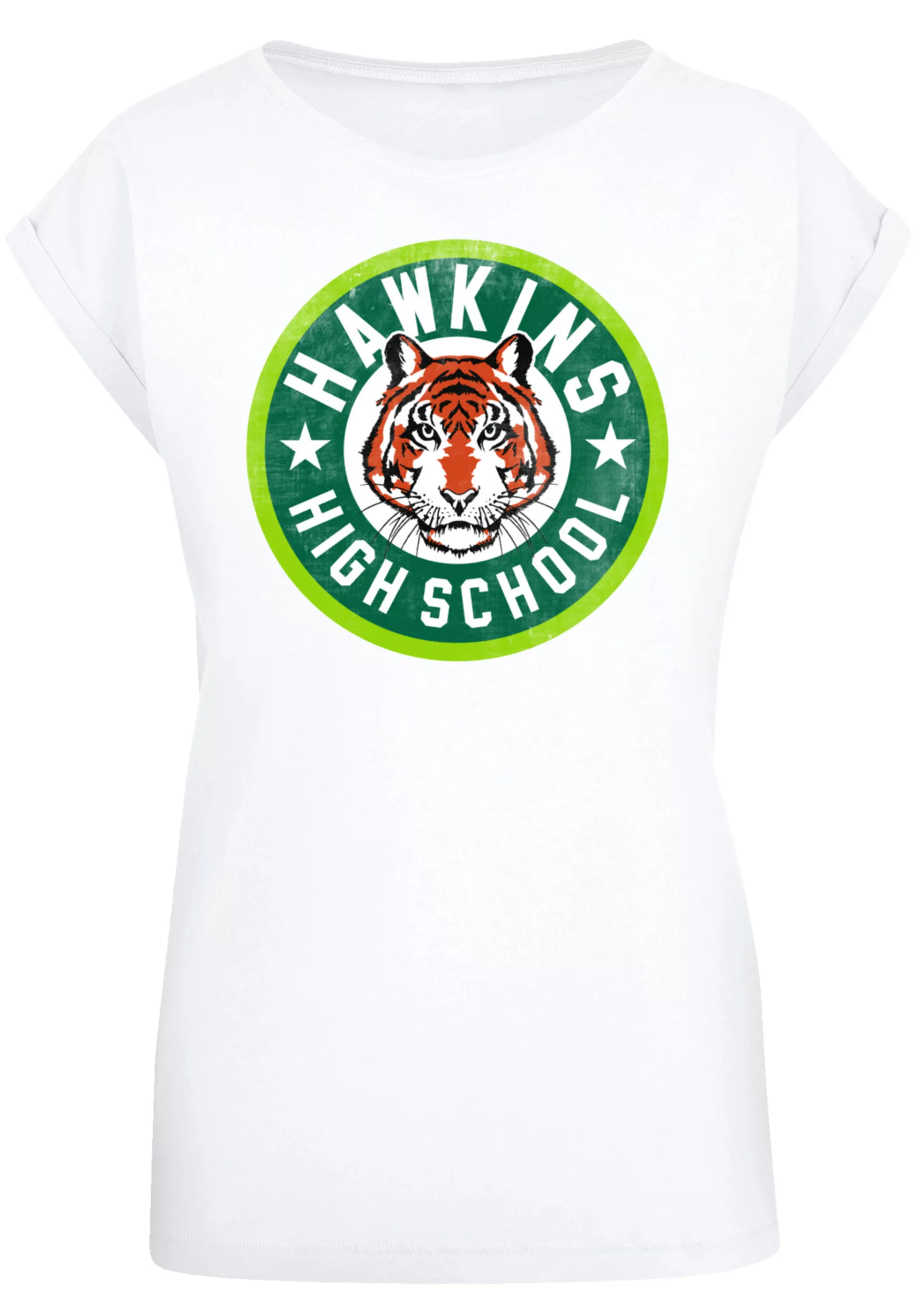 F4NT4STIC T-Shirt "Stranger Things Hawkins Tiger Circle", Premium Qualität günstig online kaufen