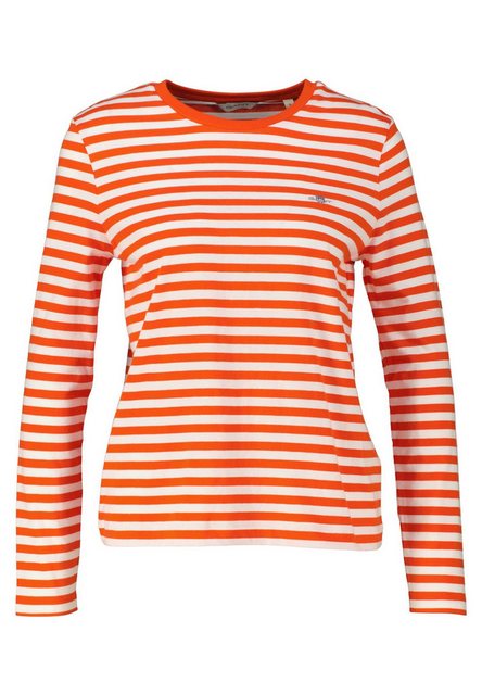 Gant T-Shirt Damen Langarmshirt aus Bio-Baumwolle (1-tlg) günstig online kaufen