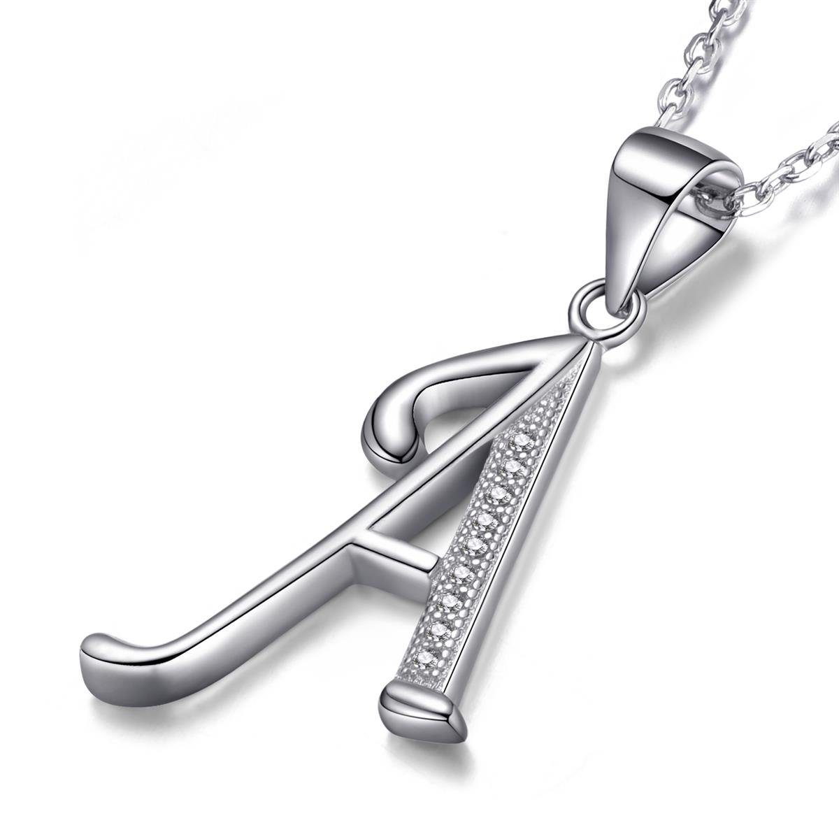 Morella Kette mit Anhänger Buchstabenkette Halskette günstig online kaufen