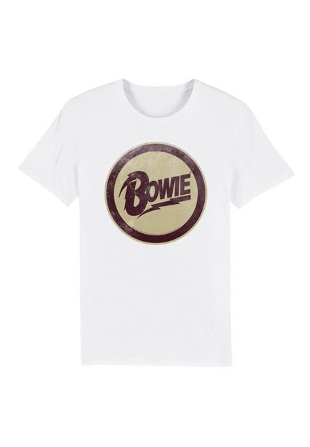 F4NT4STIC T-Shirt "David Bowie Circle Logo", Premium Qualität günstig online kaufen