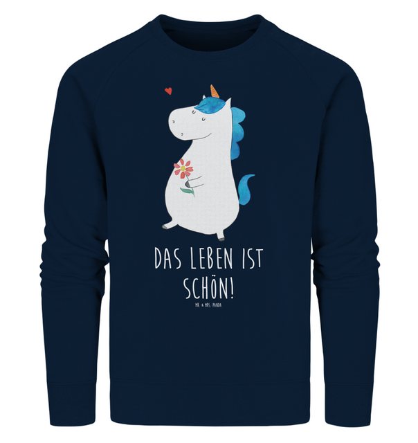 Mr. & Mrs. Panda Longpullover Größe XL Einhorn Spaziergang - French Navy - günstig online kaufen