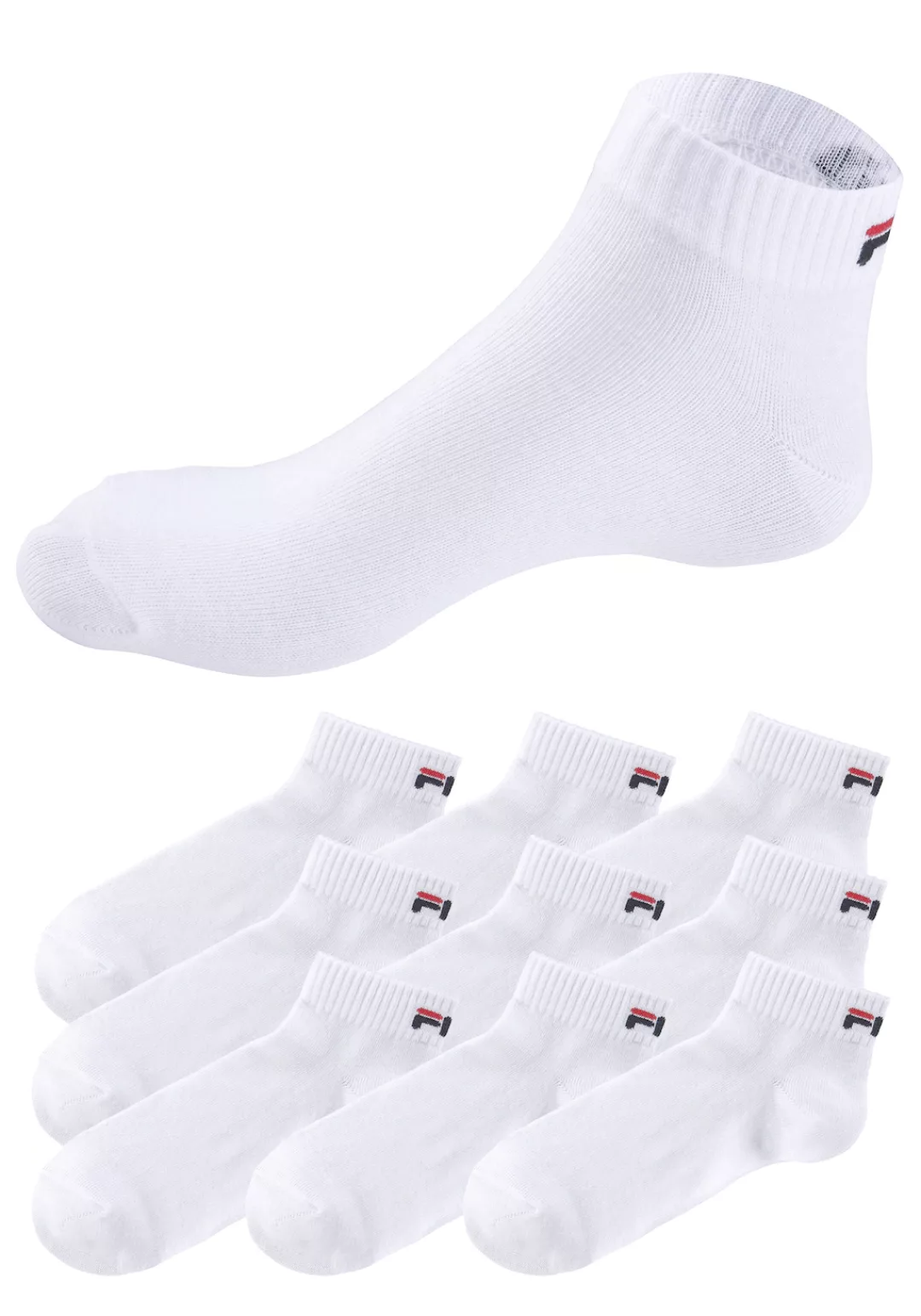 Fila Kurzsocken, (9er Pack), mit klassischem Logo günstig online kaufen