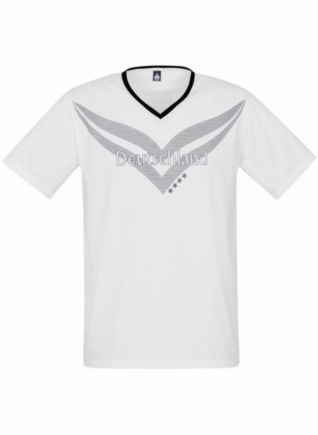 Trigema T-Shirt "TRIGEMA V-Shirt in Retrooptik" günstig online kaufen