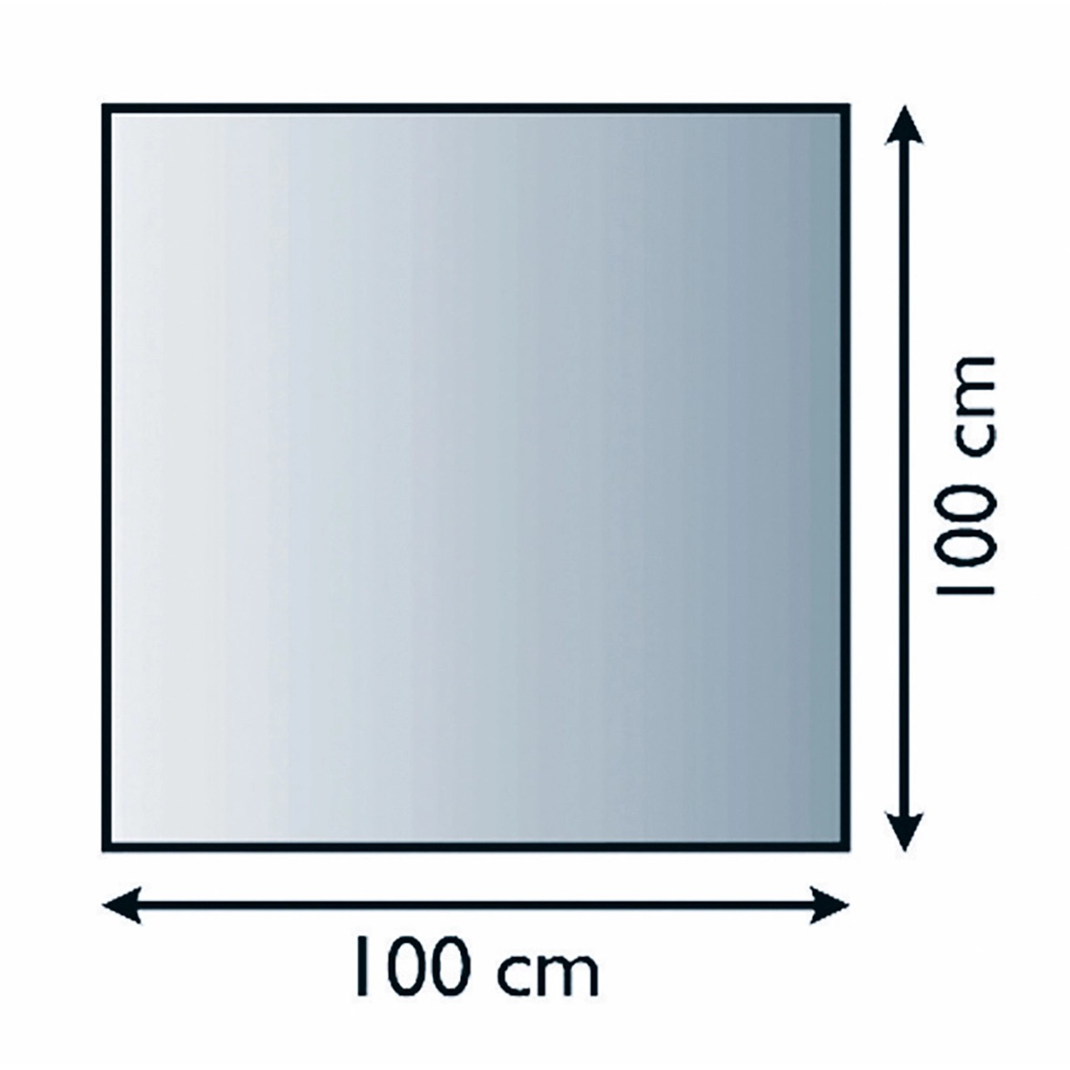 Lienbacher Funkenschutzplatte Glasbodenplatte Quadrat 6mm Stärke günstig online kaufen