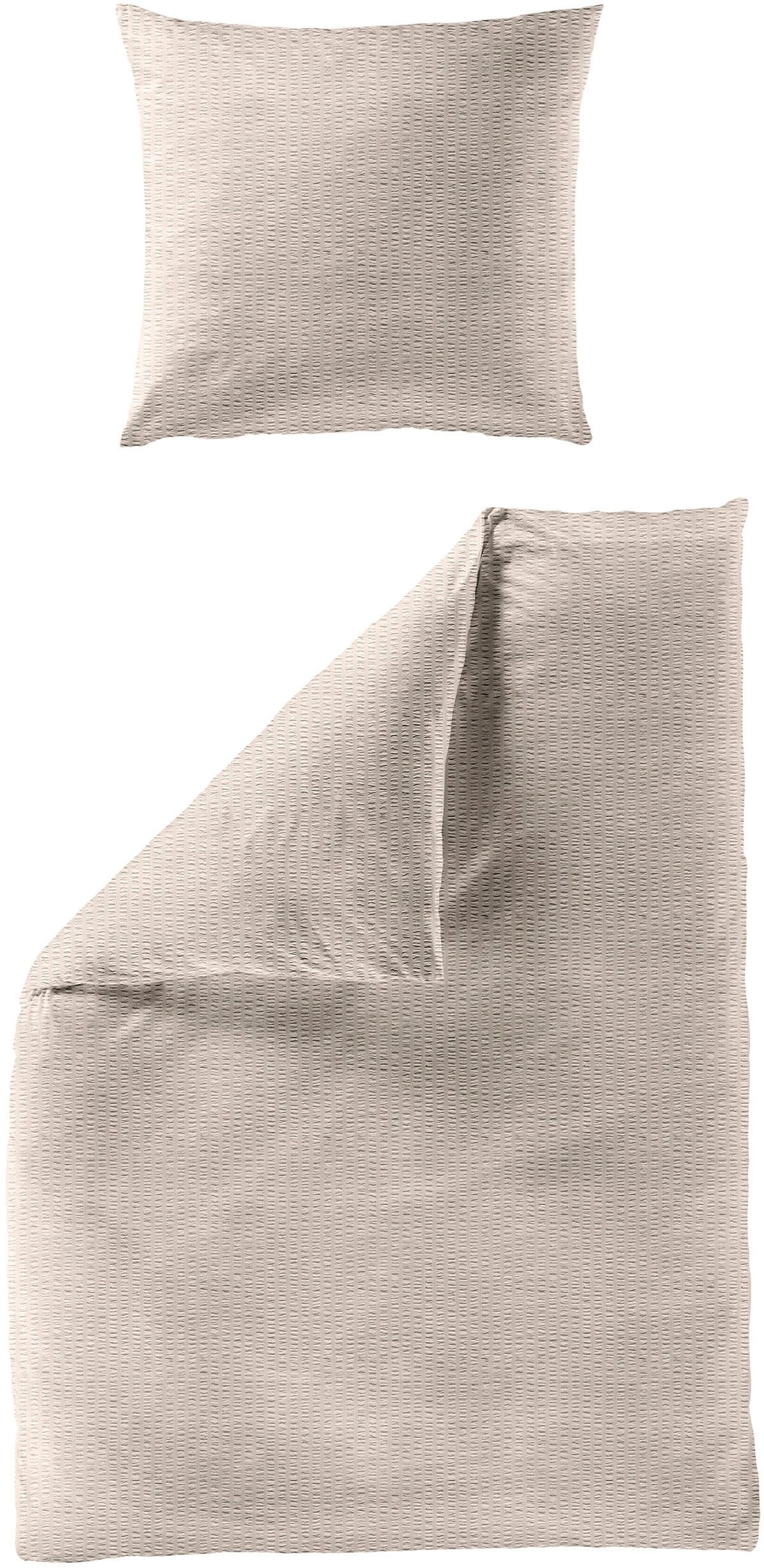 BIERBAUM Bettwäsche 4134, Seersucker, 2 teilig, günstig online kaufen