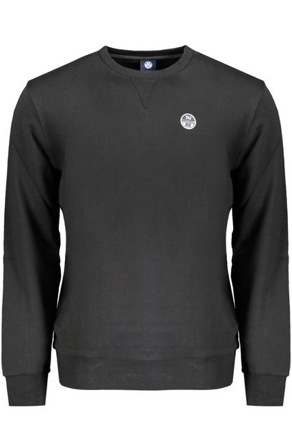 North Sails Sweatshirt Herren-Sweatshirt Schwarz – Rundhals Langarm mit günstig online kaufen