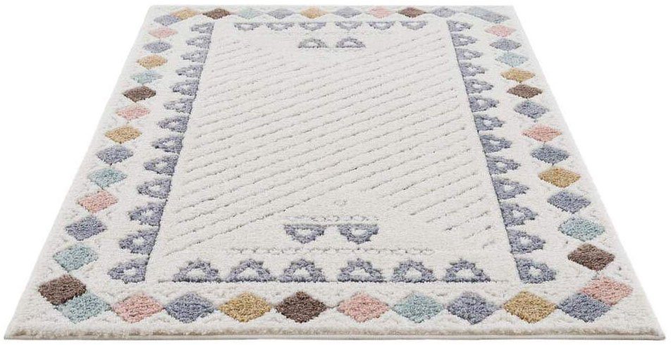 Carpet City Hochflor-Teppich Focus 3034, rechteckig, günstig online kaufen