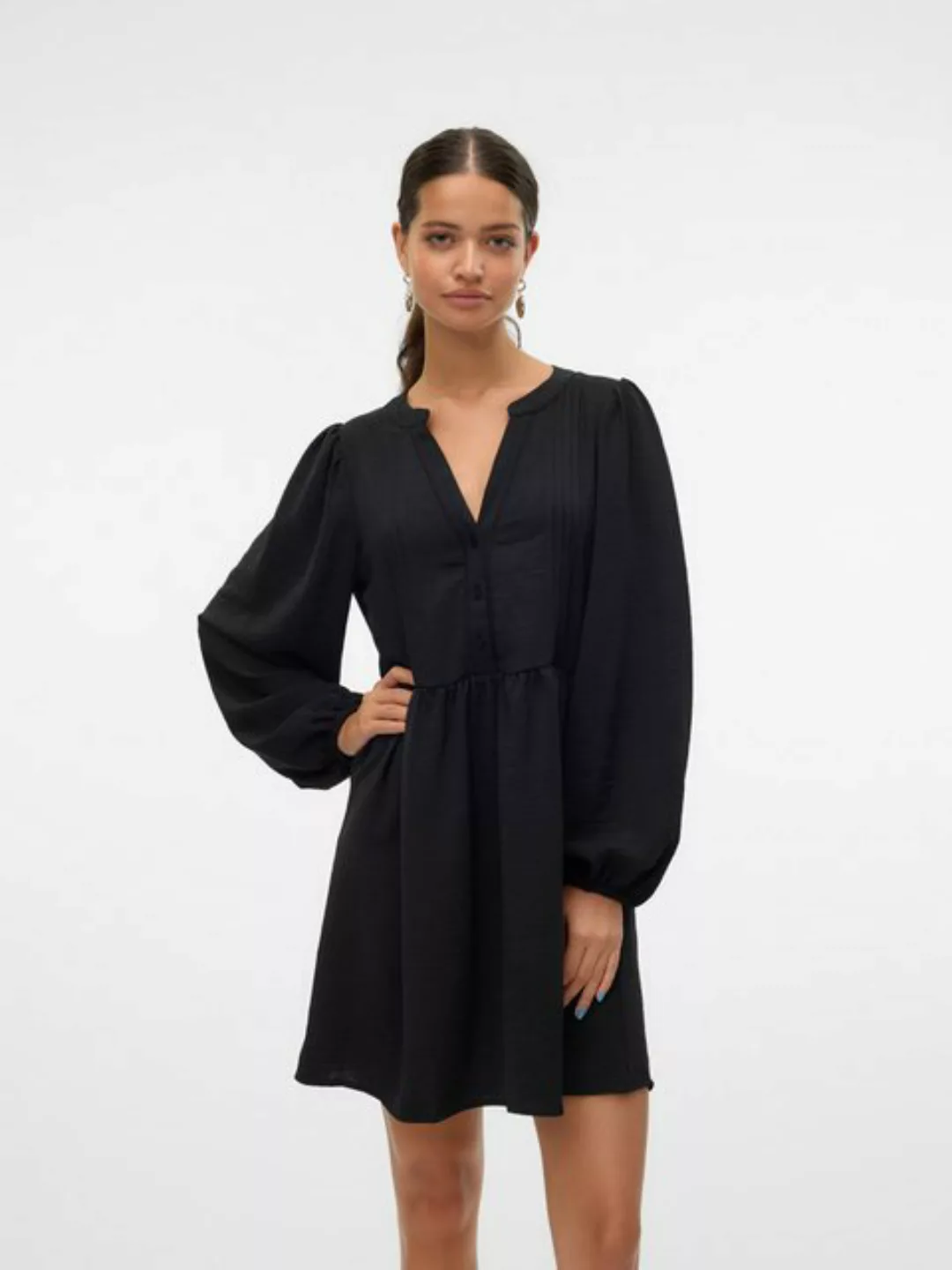 Vero Moda Blusenkleid VMEMMA (1-tlg) Drapiert/gerafft günstig online kaufen