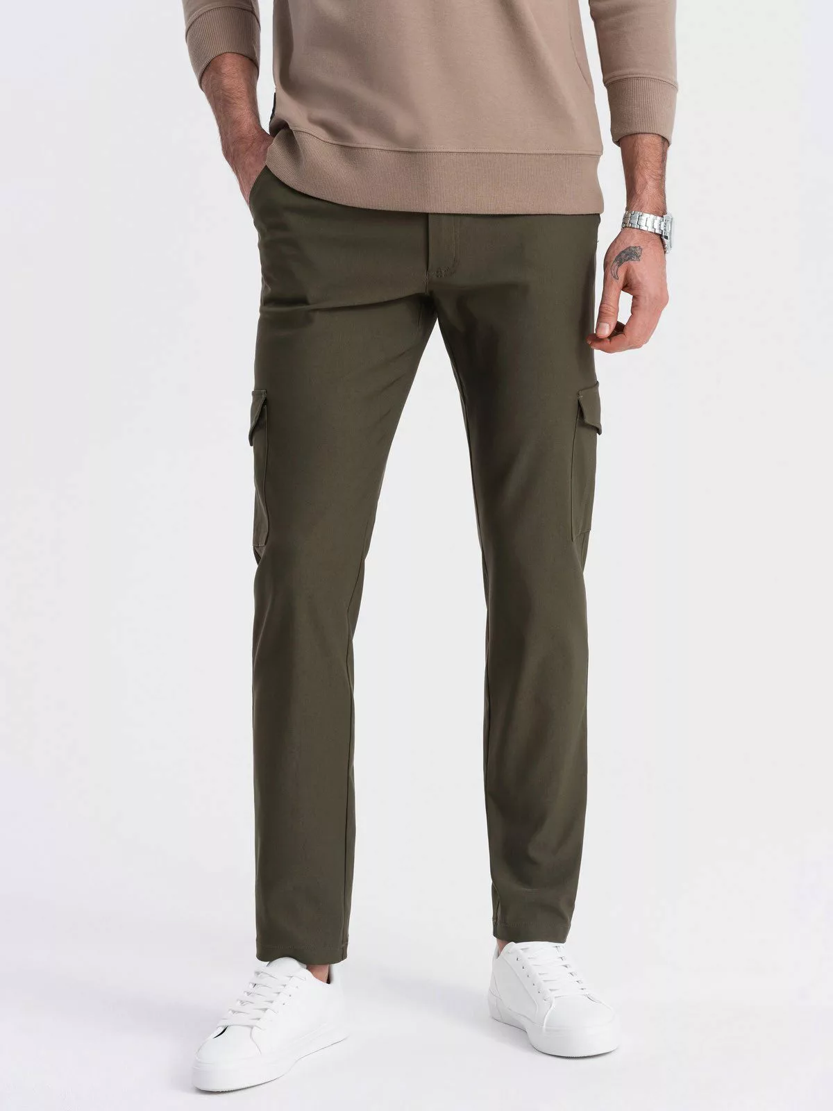 OMBRE Cargohose Herrenhose REGULAR aus Stoff günstig online kaufen