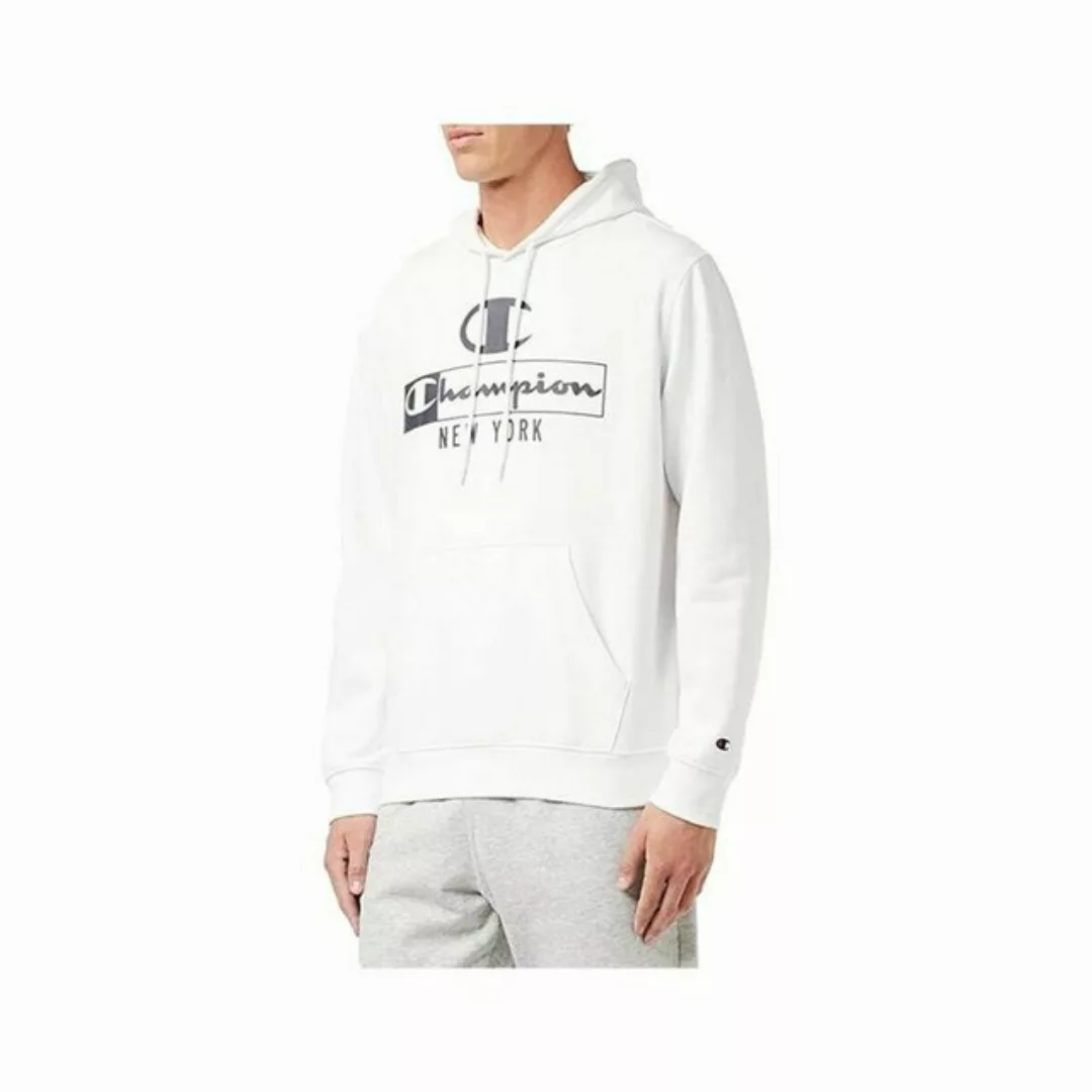 Champion Sweater Herren Sweater mit Kapuze Champion New York Weiß günstig online kaufen