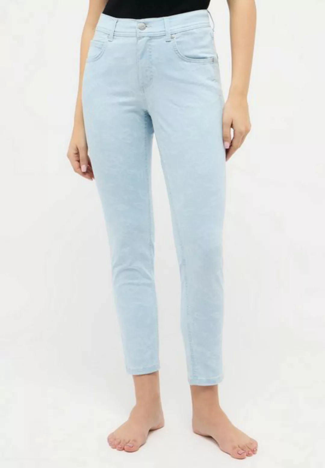 ANGELS 7/8-Jeans Jeans Ornella mit Laser Print günstig online kaufen
